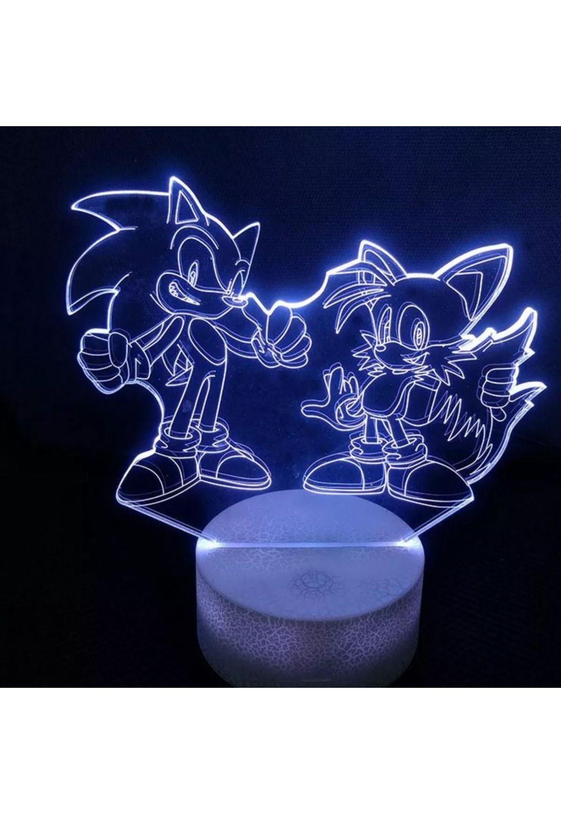 Lampara 3D Sonic-3