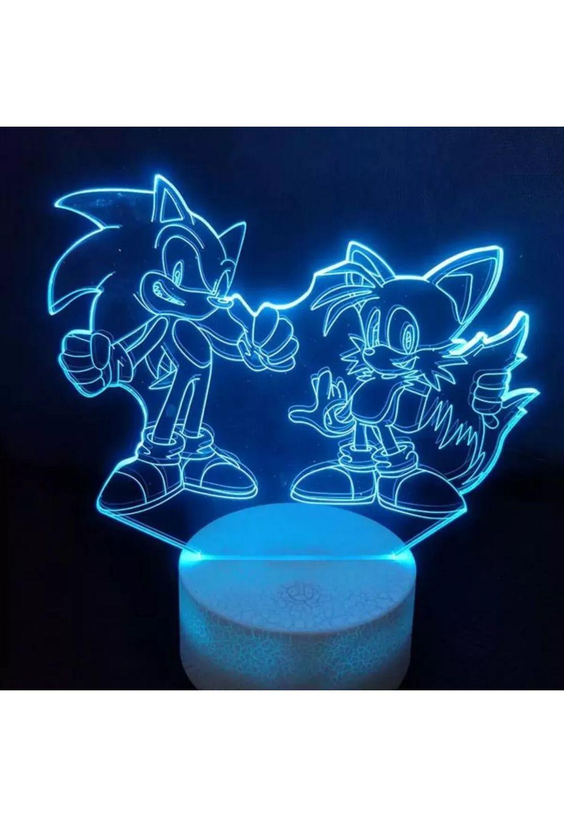 Lampara 3D Sonic-4