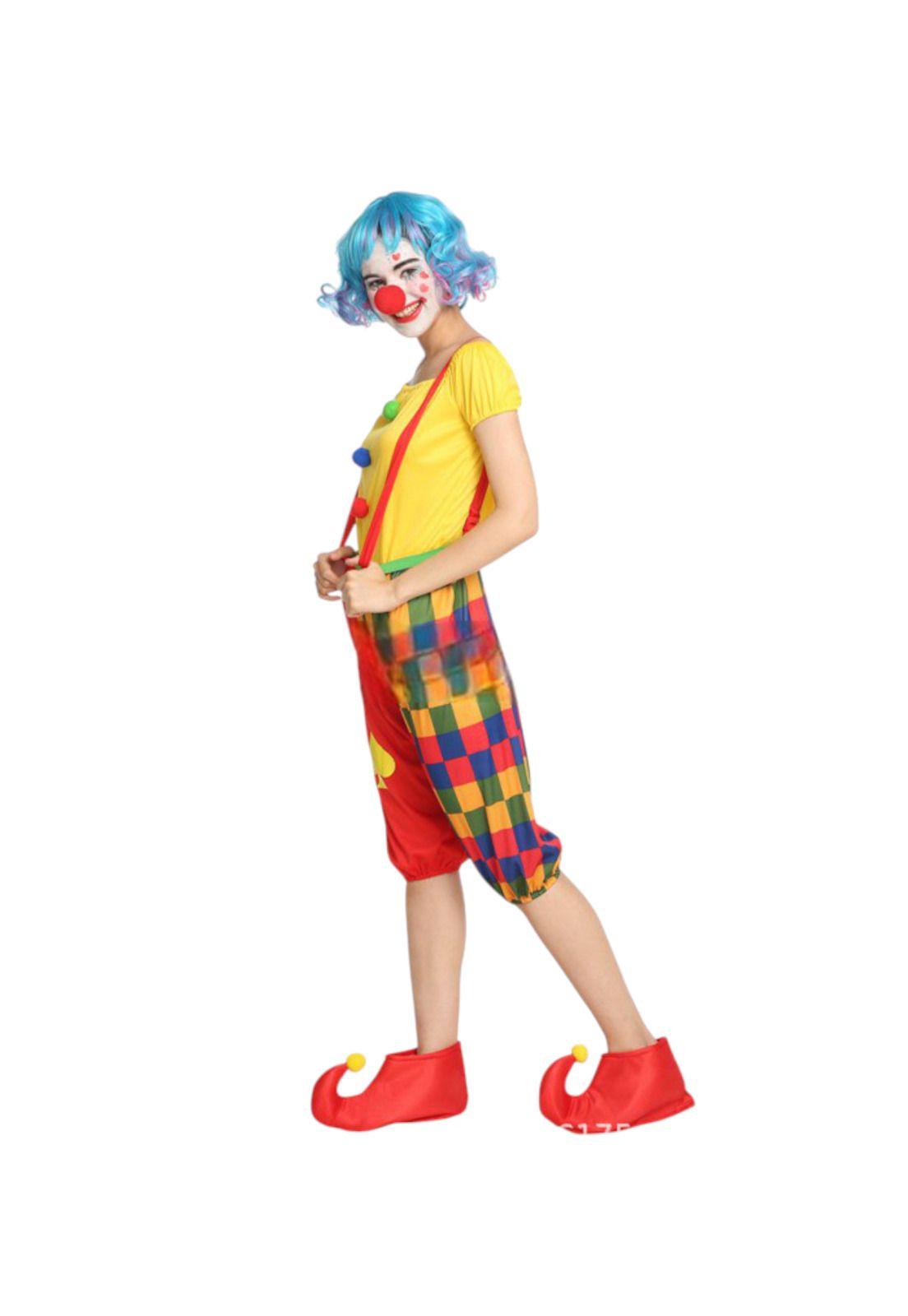 Disfraz Adulto Payaso Unisex Completo Halloween-3