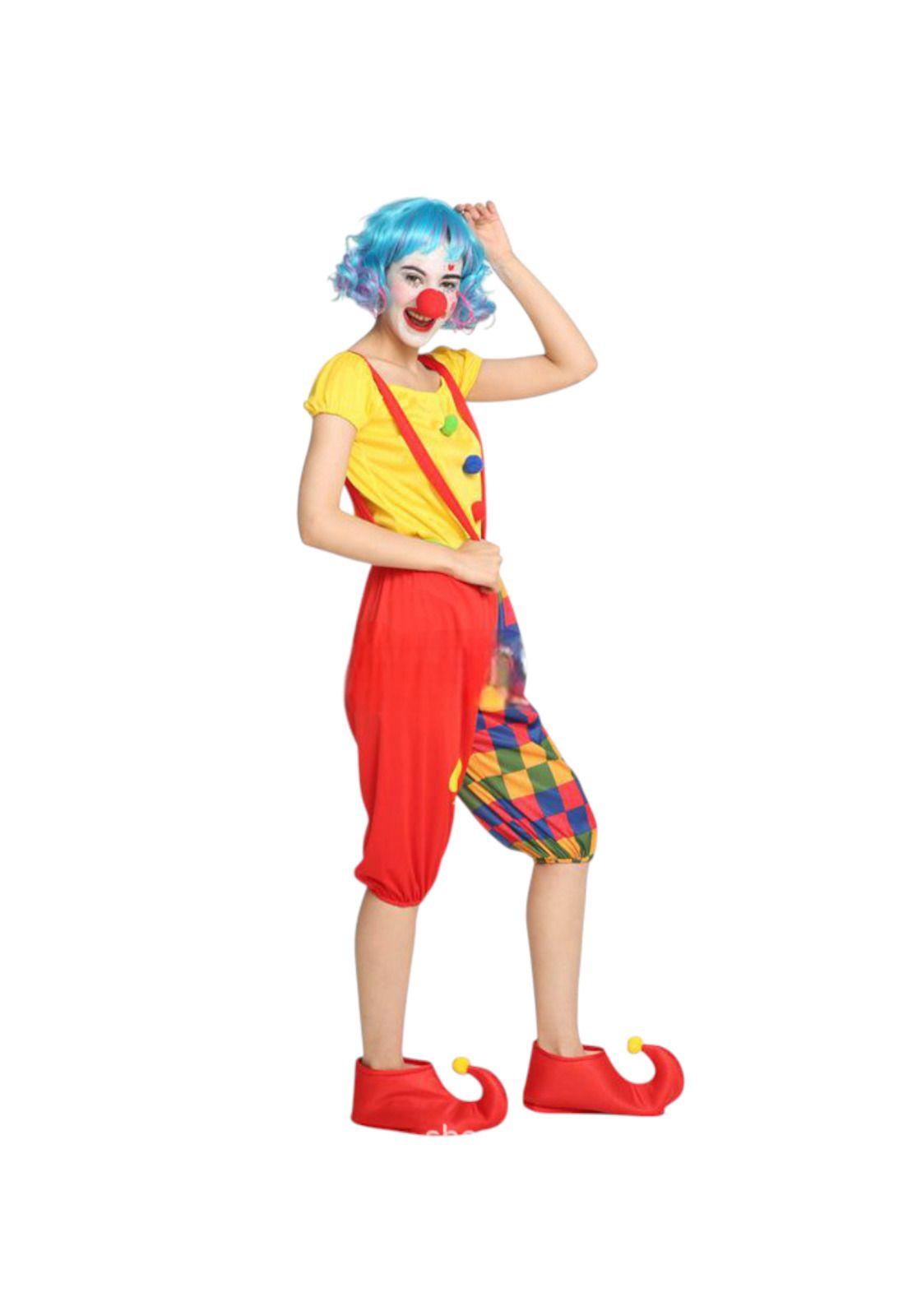 Disfraz Adulto Payaso Unisex Completo Halloween-4