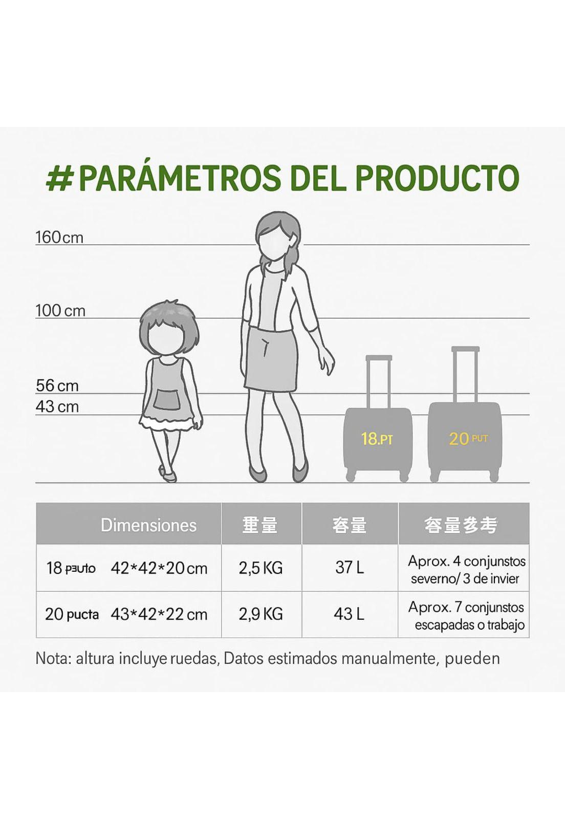 Maleta Infantil Resistente Viaje Niño 45 cm-8