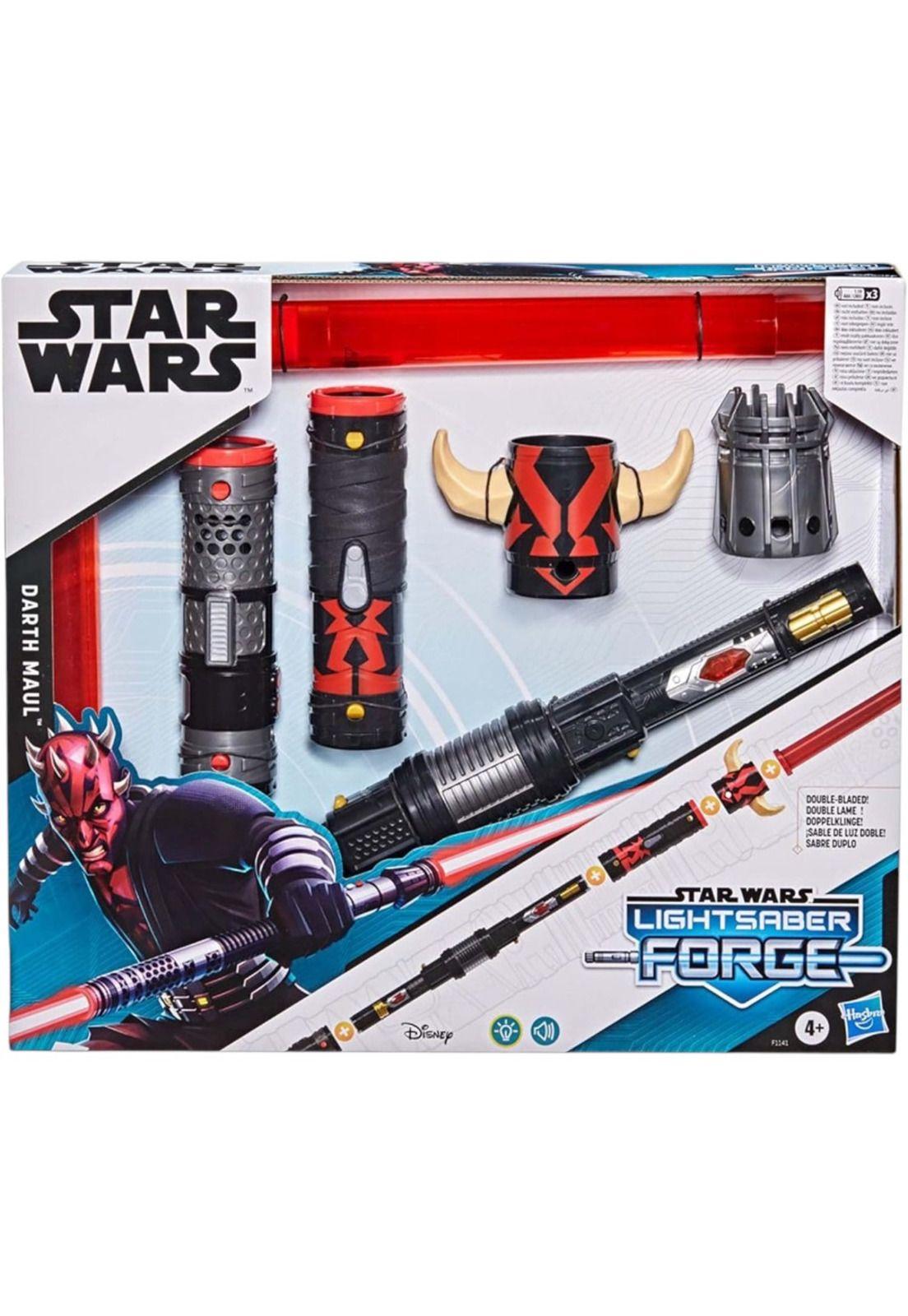 Sable Star Wars Lightsaber Forge Darth Maul Double Bladed-5