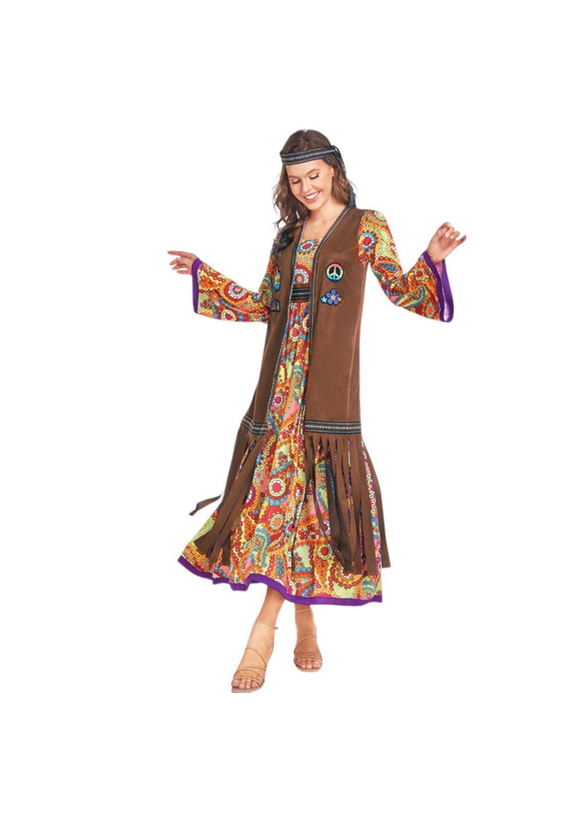 Disfraz Cosplay Hippie Adulto-1