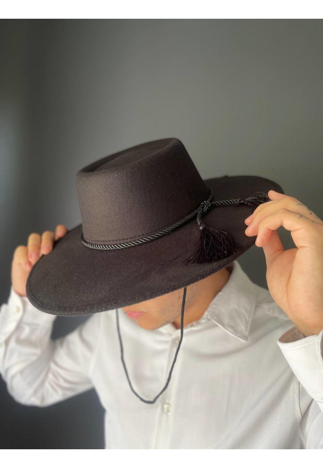 Pack 3 Sombreros Huaso Elegante Adulto Chile-3