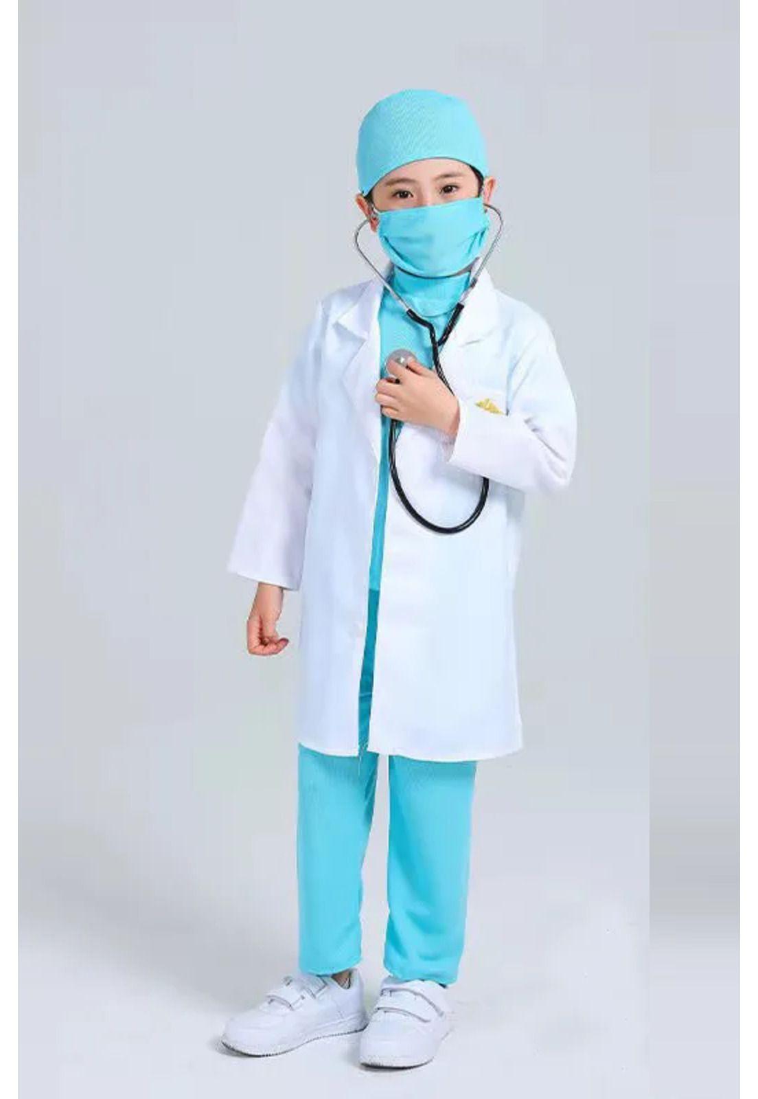 Disfraz Trajes De Doctor Cirujano Niño Cosplay-2