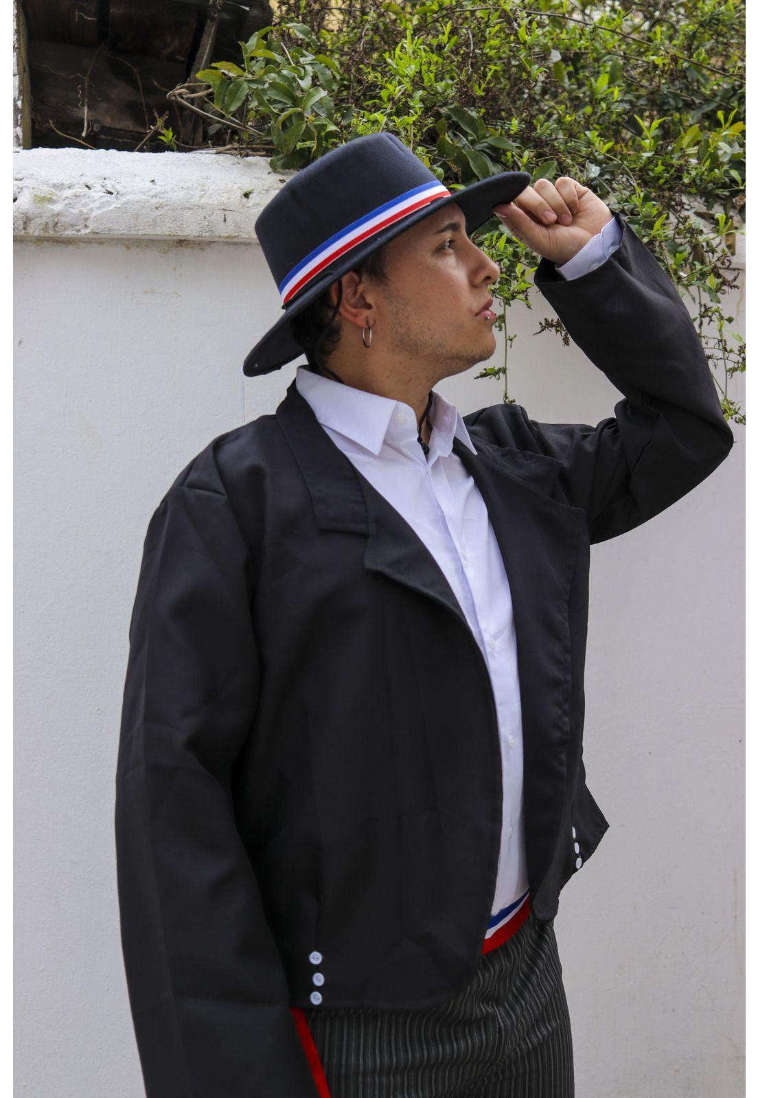 Chaqueta Tipica De Huaso Mas Sombrero Fiestas Patrias Adulto-3