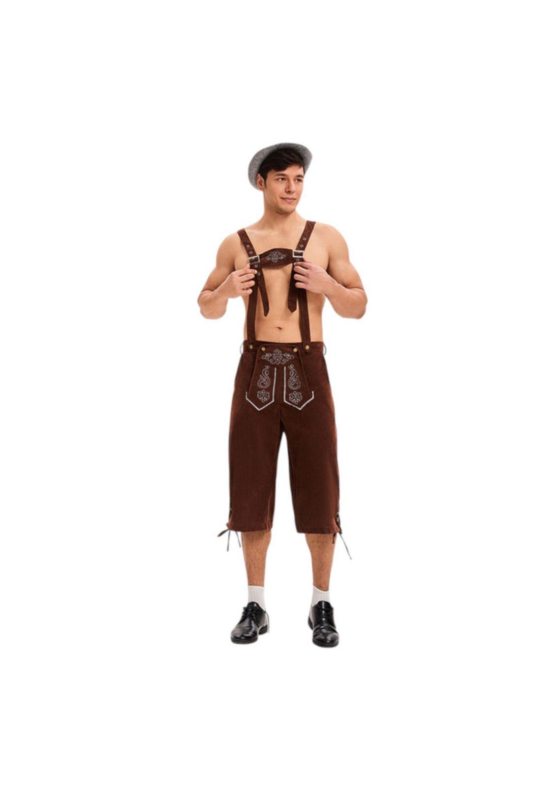 Disfraz Cosplay Pantalones y Tirantes OktoberFest-0