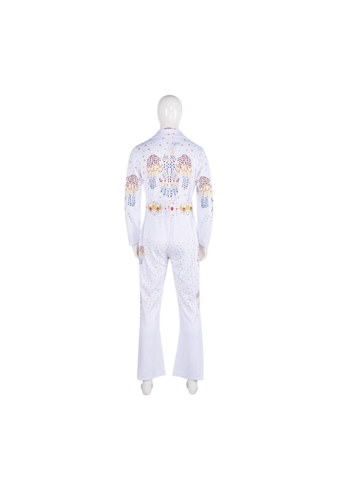 Disfraz Cosplay Elvis Presley Eagle Jumsuit-4