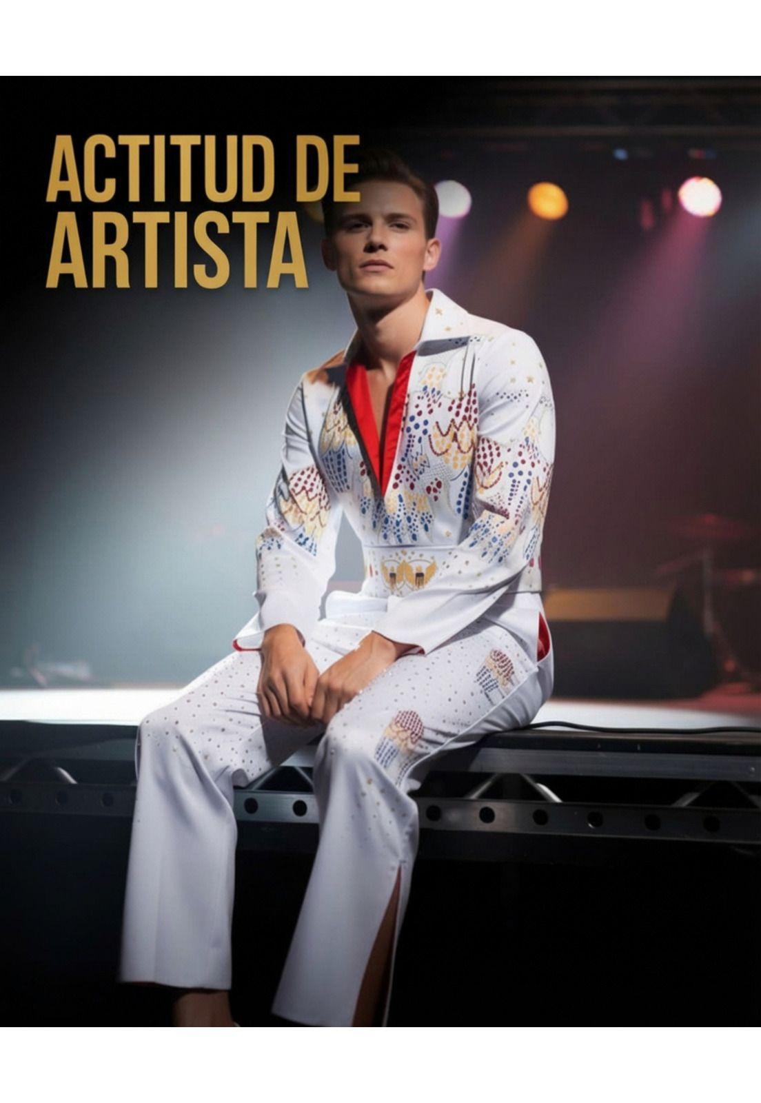 Disfraz Cosplay Elvis Presley Eagle Jumsuit-8