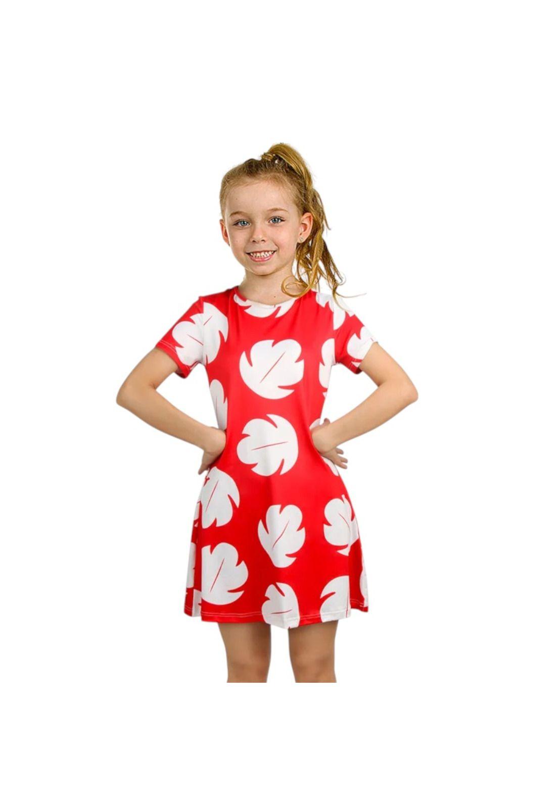 Disfraz Cosplay Lilo Vestido Lilo y Stitch Infantil-0