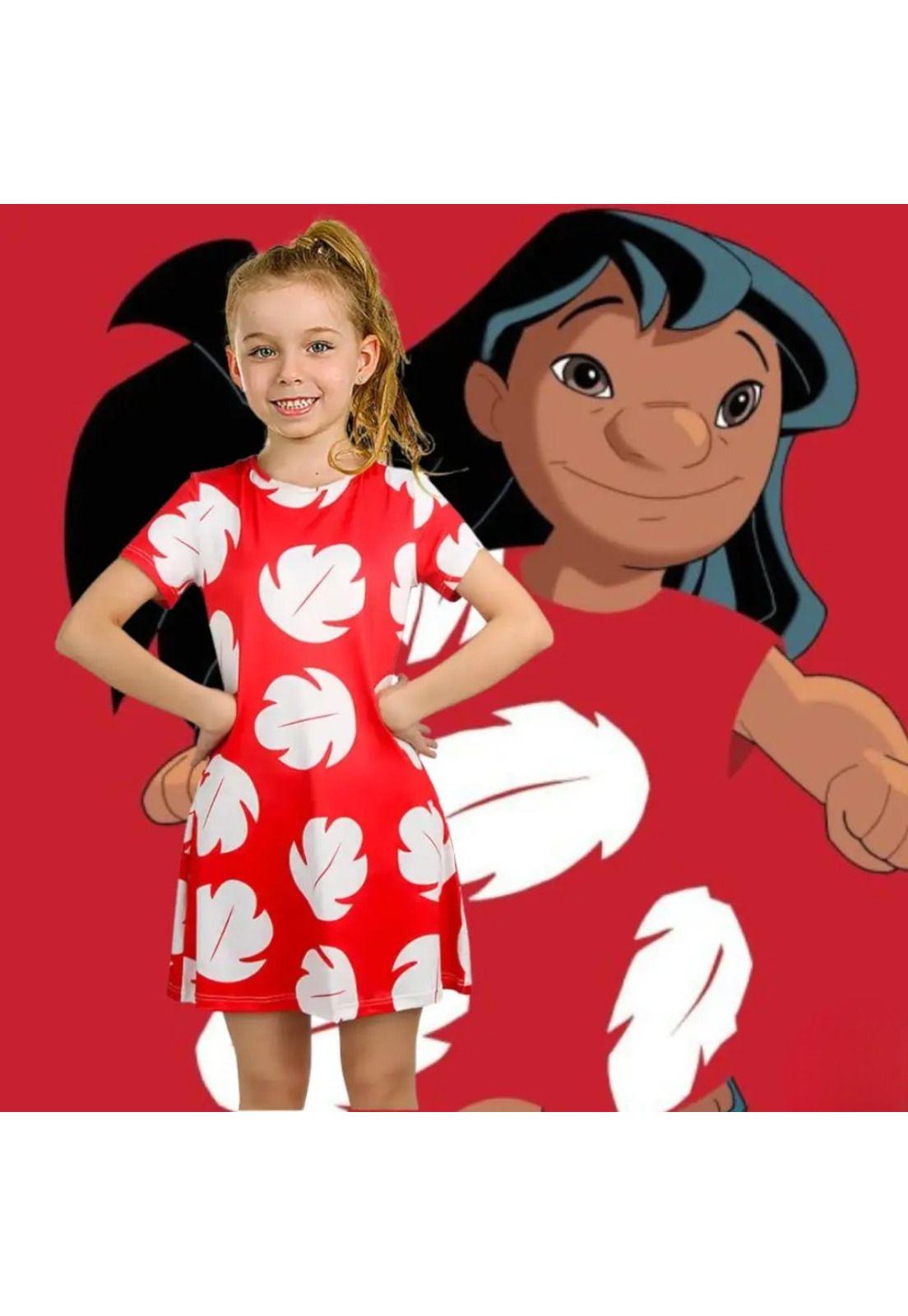 Disfraz Cosplay Lilo Vestido Lilo y Stitch Infantil-1