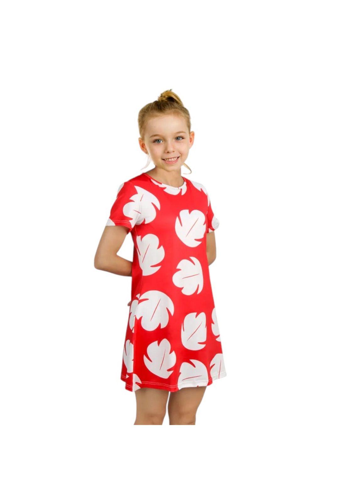 Disfraz Cosplay Lilo Vestido Lilo y Stitch Infantil-4