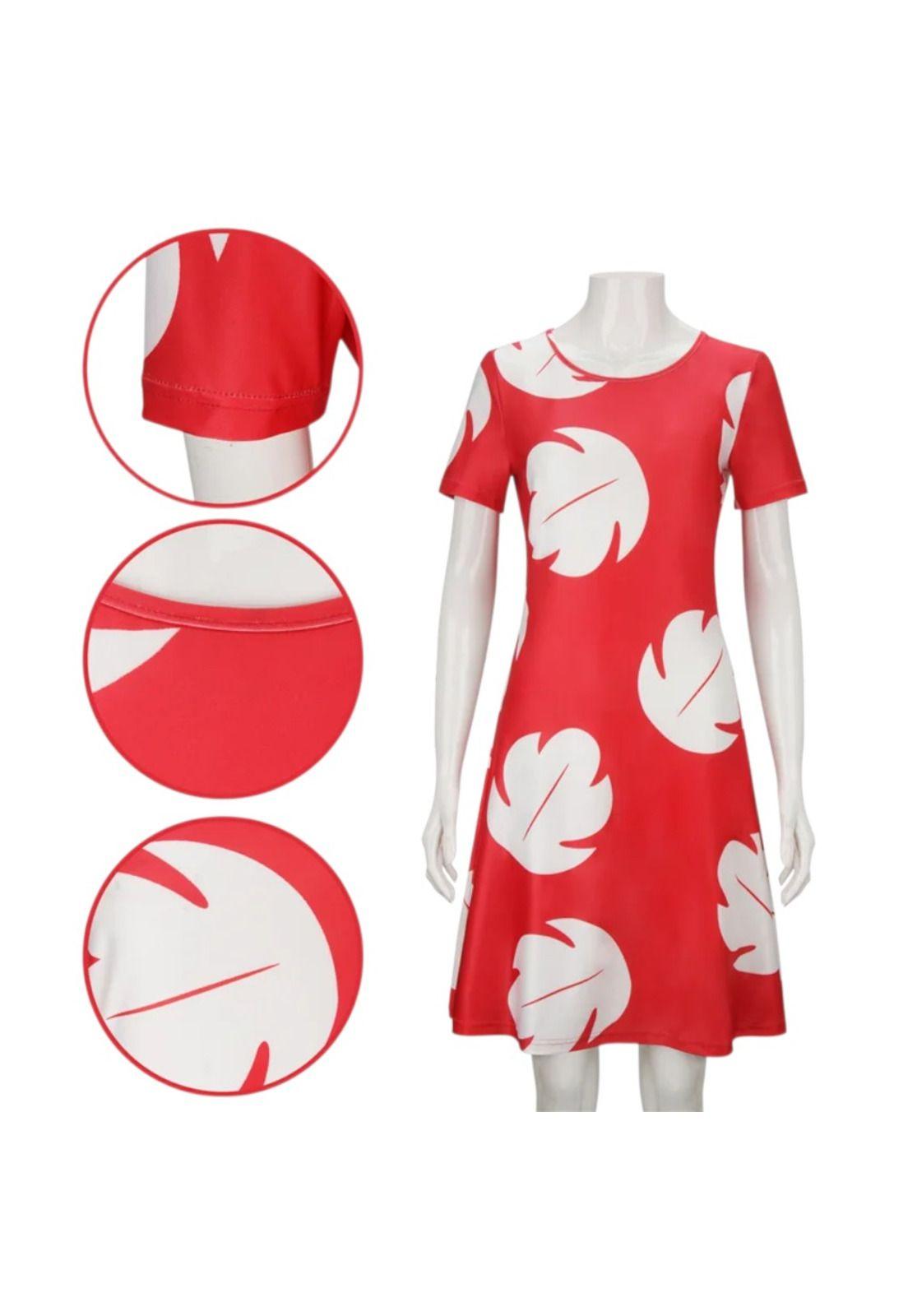 Disfraz Cosplay Lilo Vestido Lilo y Stitch Infantil-5