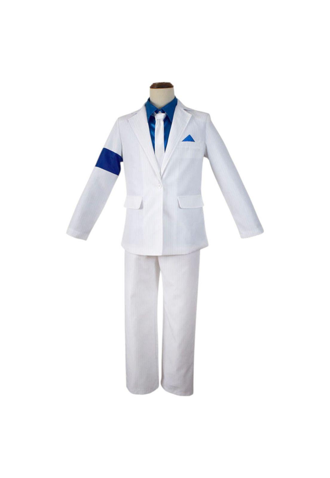 Cosplay Disfraz Michael Jackson Smooth Criminal Blanco-0