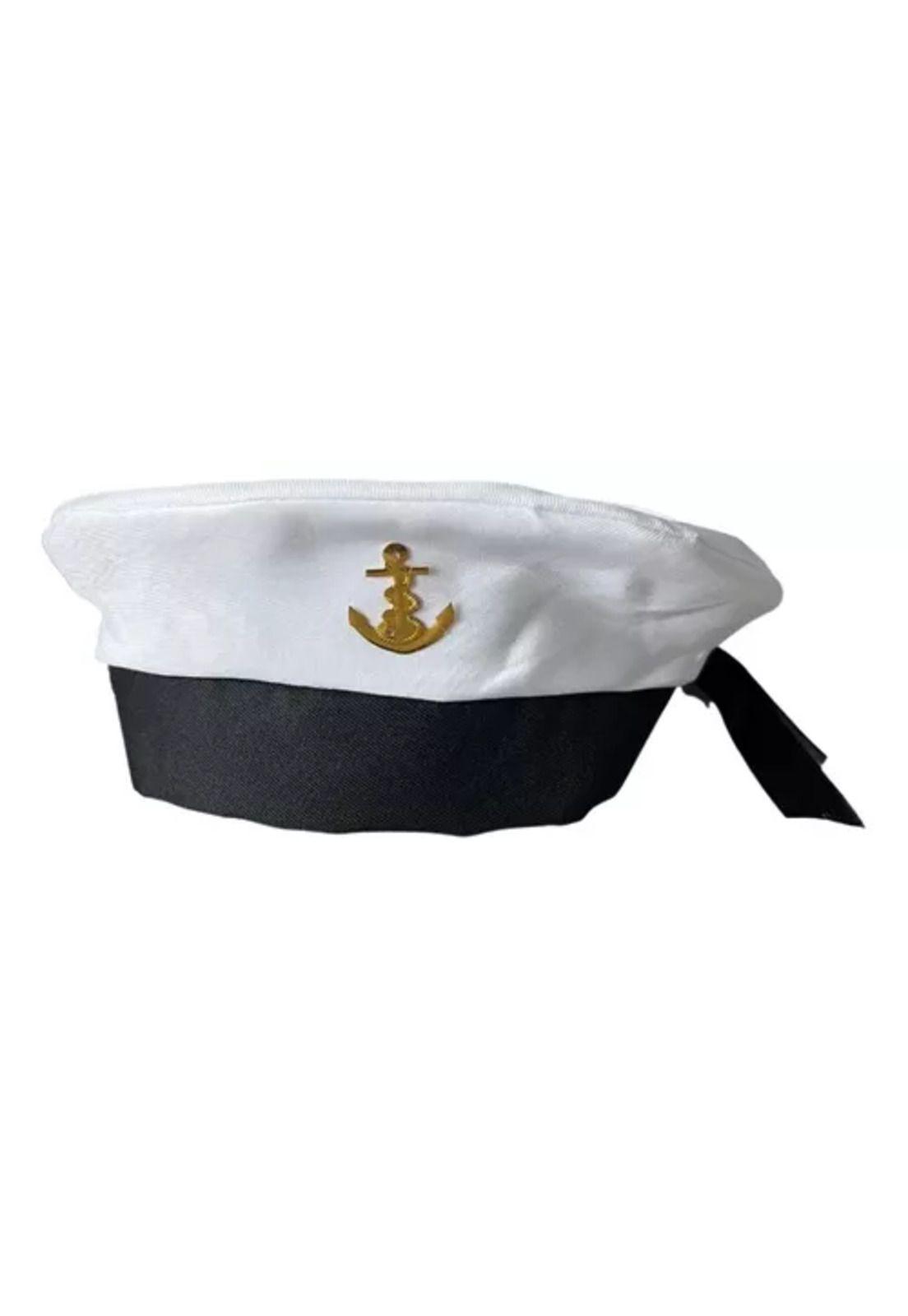Sombrero Marino Gorro Naval Accesorio Disfraces Cotillon-4