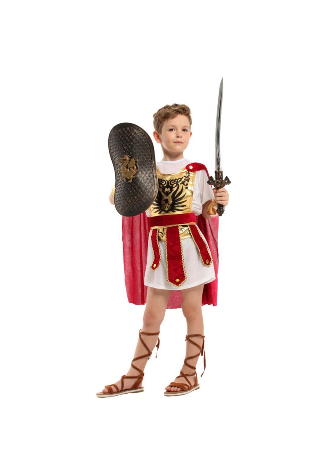 Disfraz Cosplay Gladiador Infantil para niños-2