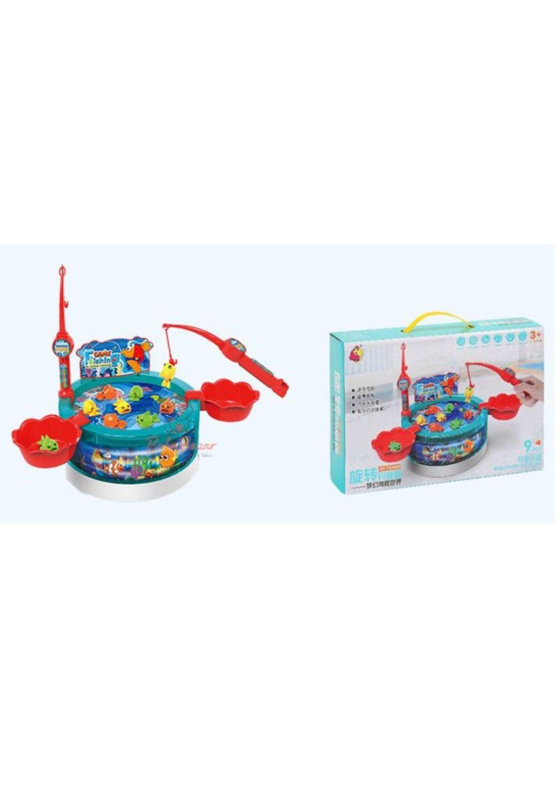 Juguete Pesca Milagrosa Giratoria Electrica-2