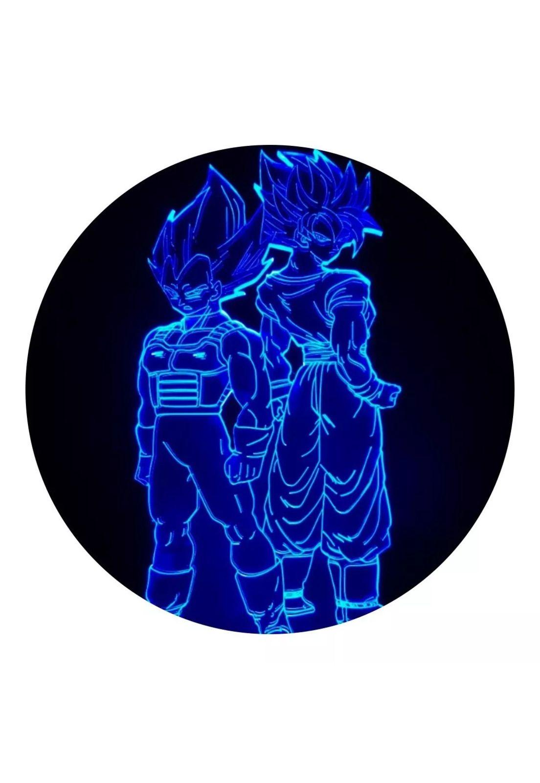 Lampara 3D Goku y Vegeta-0