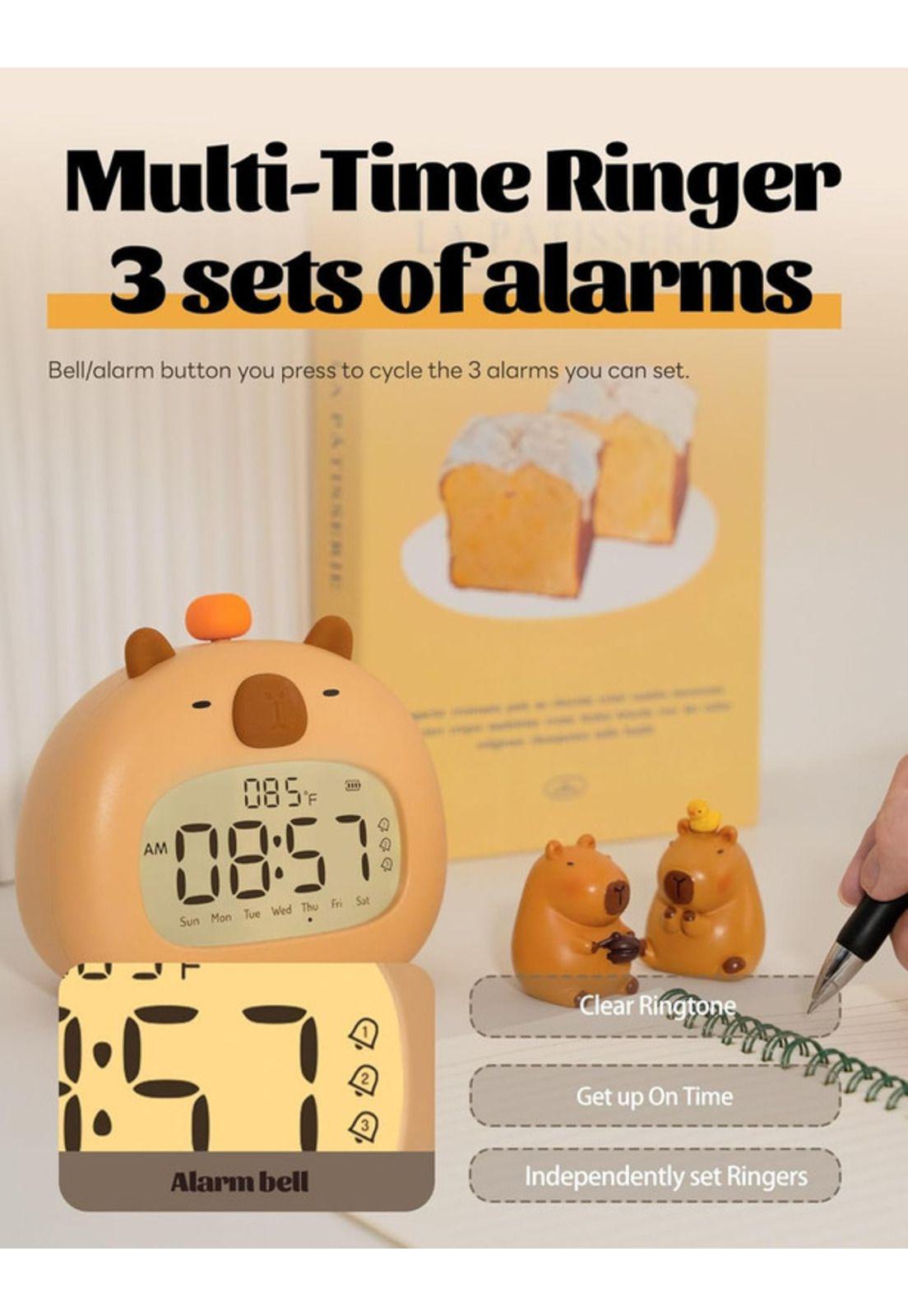 Reloj Despertador de Mesa Capibara-3
