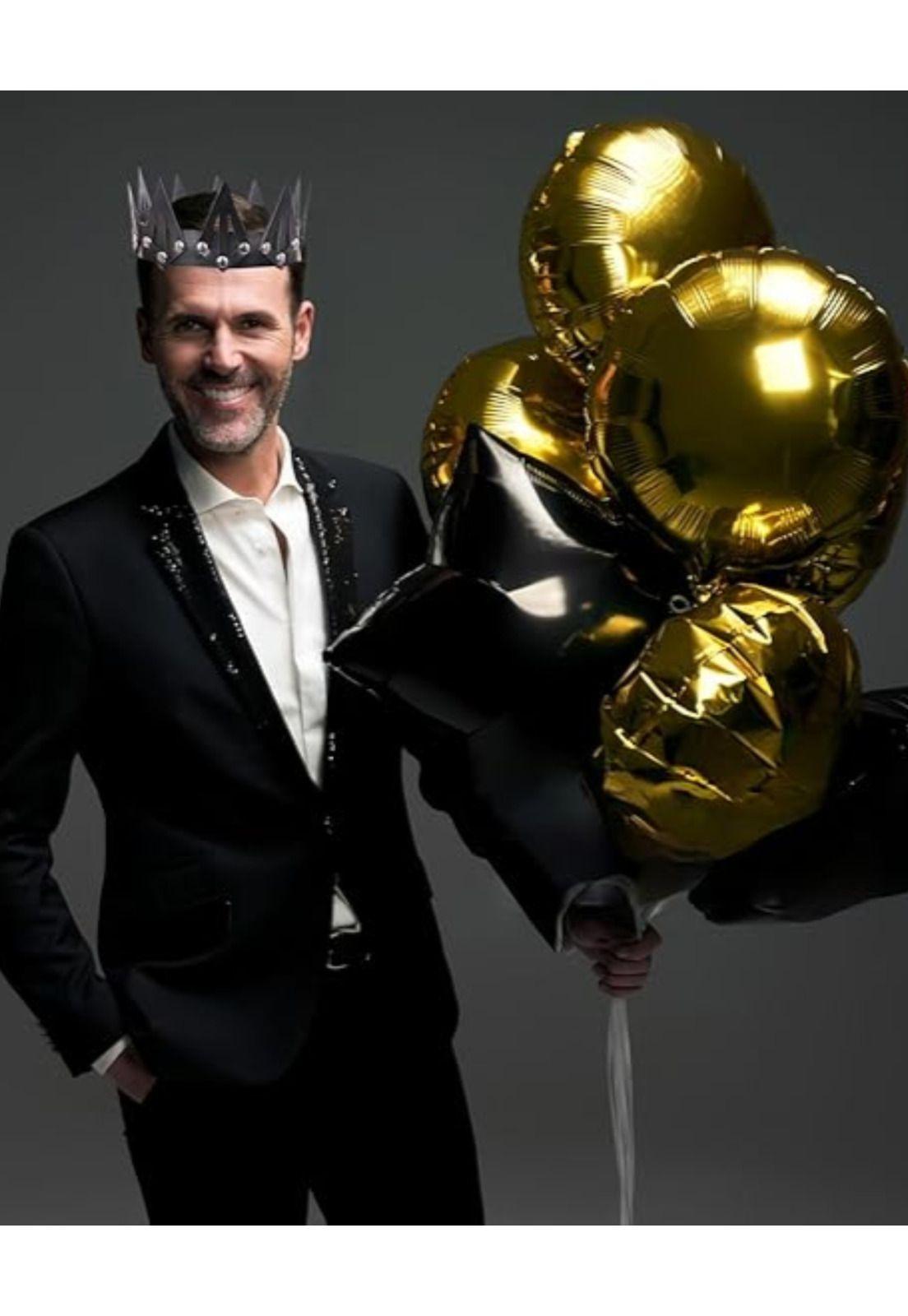 Corona Gótica Medieval Cuero Sintético Halloween-2