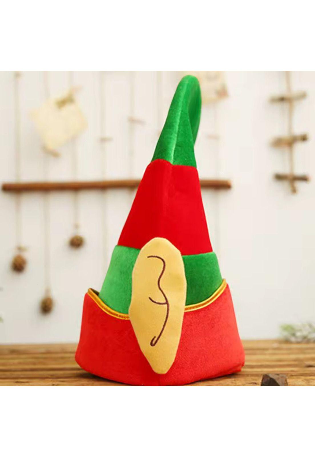Gorro Elfo Navideño Cosplay Disfraz Navidad-2