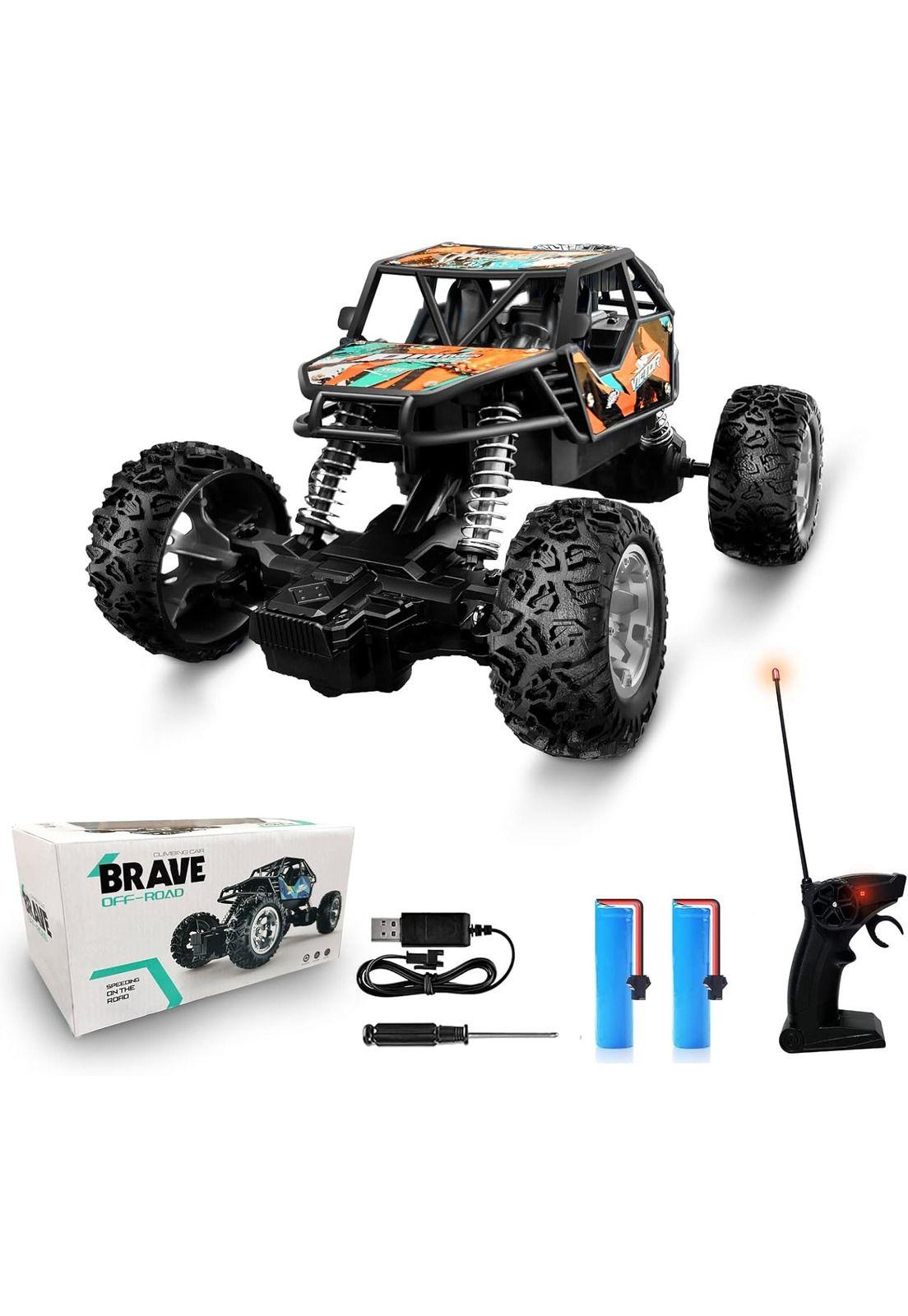 Auto Camioneta 4x4 Rally Control Remoto Todo Terreno Juguete-2