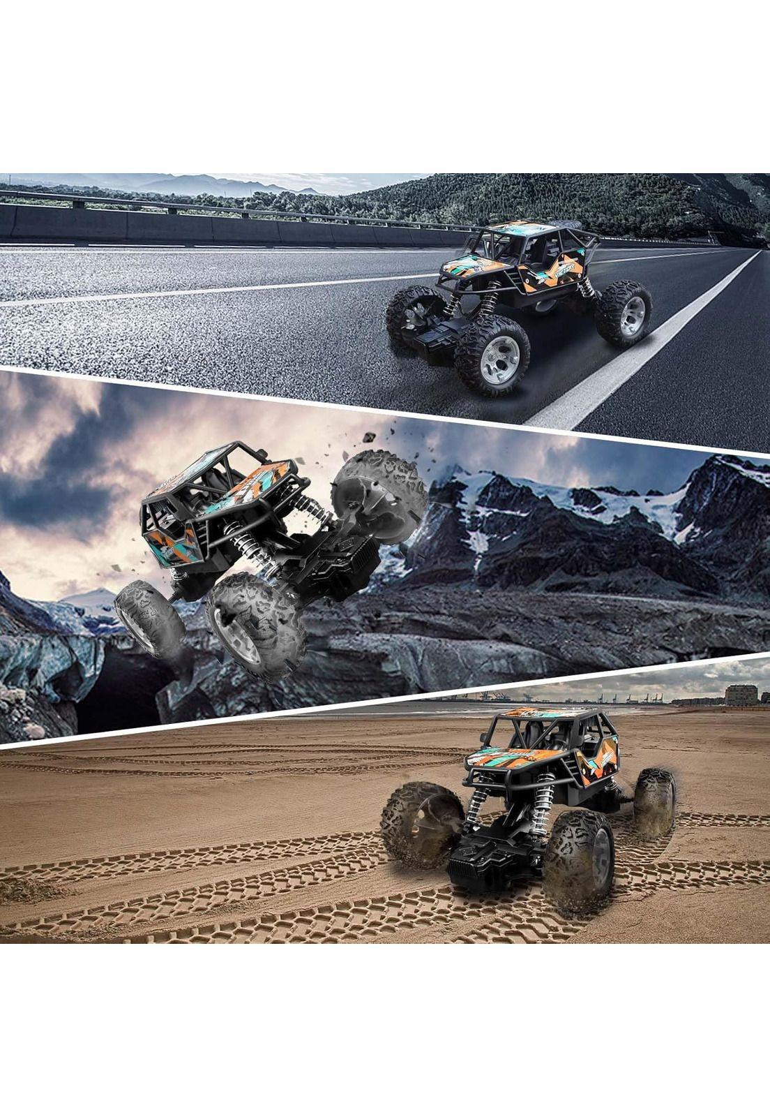 Auto Camioneta 4x4 Rally Control Remoto Todo Terreno Juguete-7