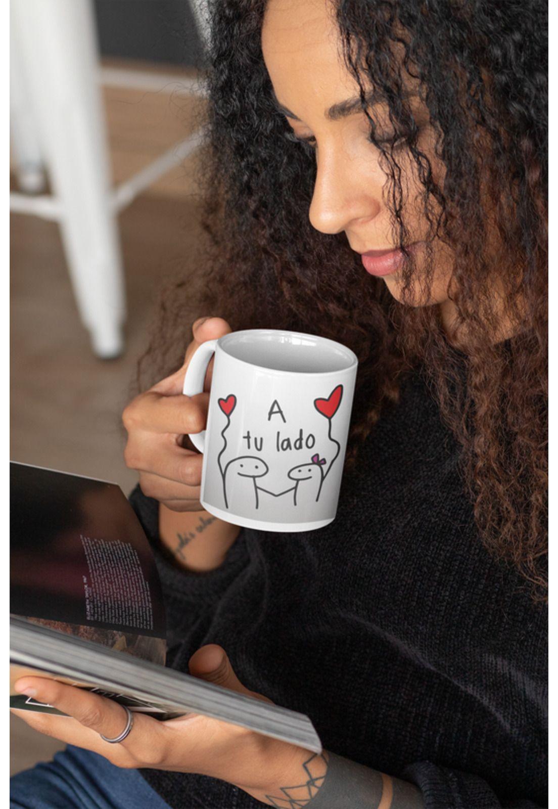 Tazones tazas blancas a Tu Lado Siempre Regalo-1