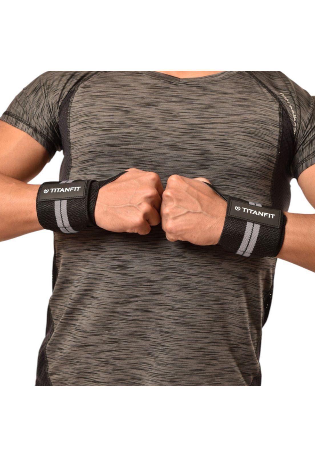 Muñequera Ankyle Gris TitanFit-1