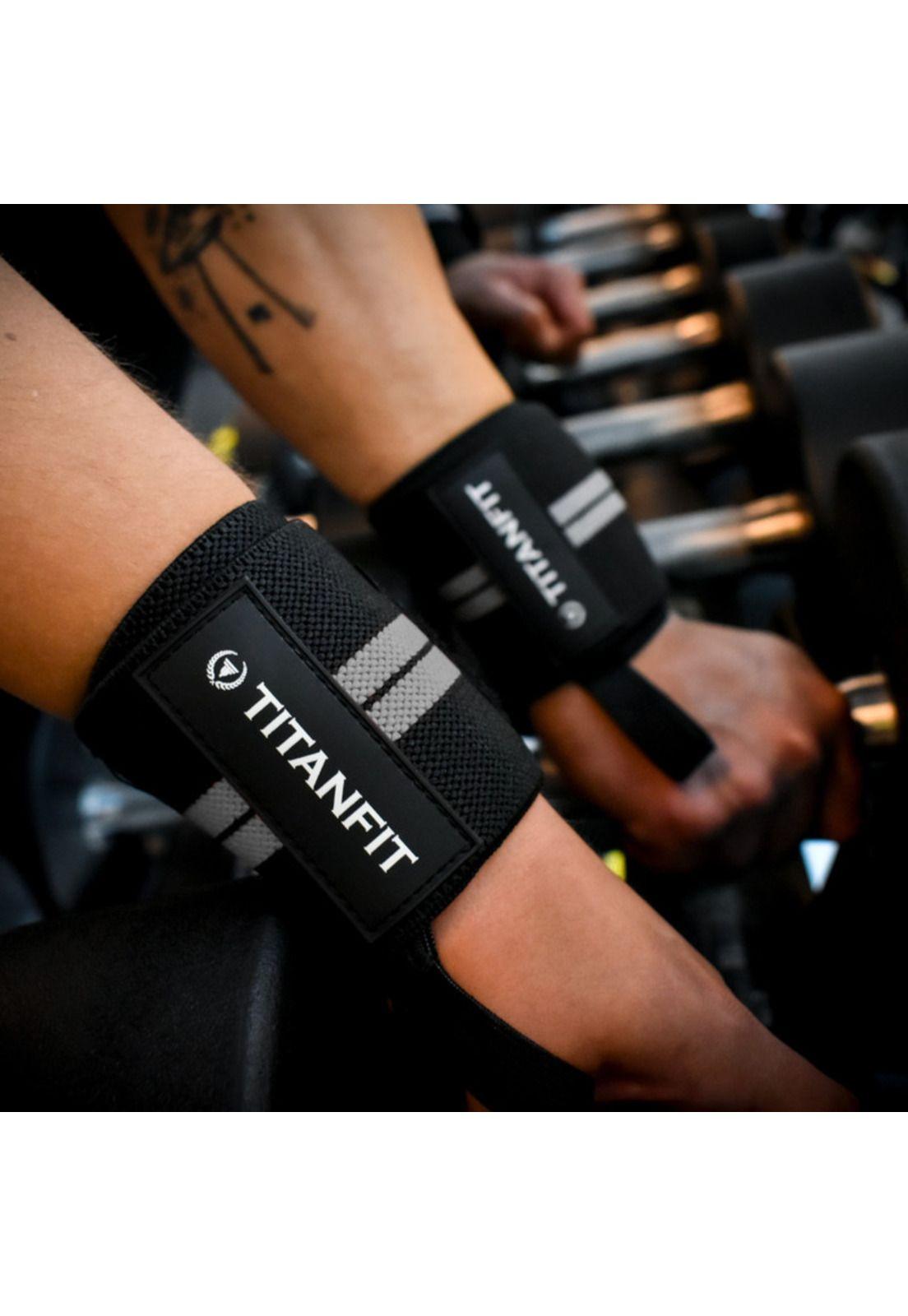 Muñequera Ankyle Gris TitanFit-2