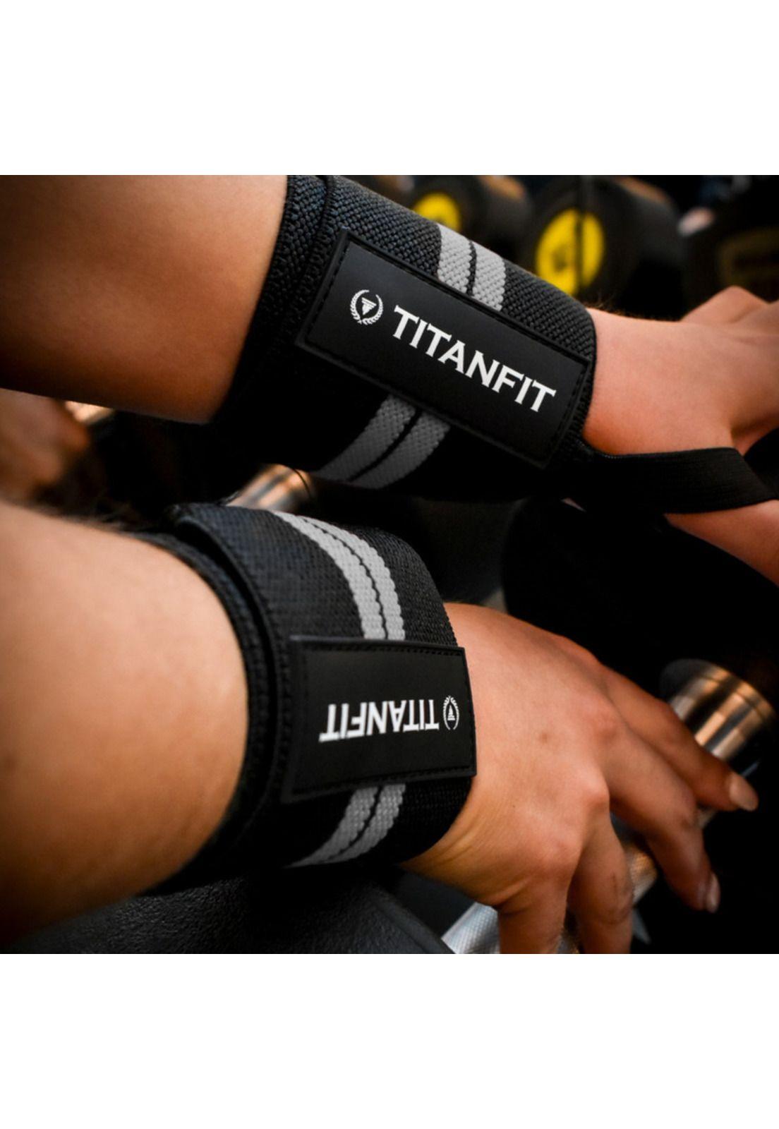 Muñequera Ankyle Gris TitanFit-6