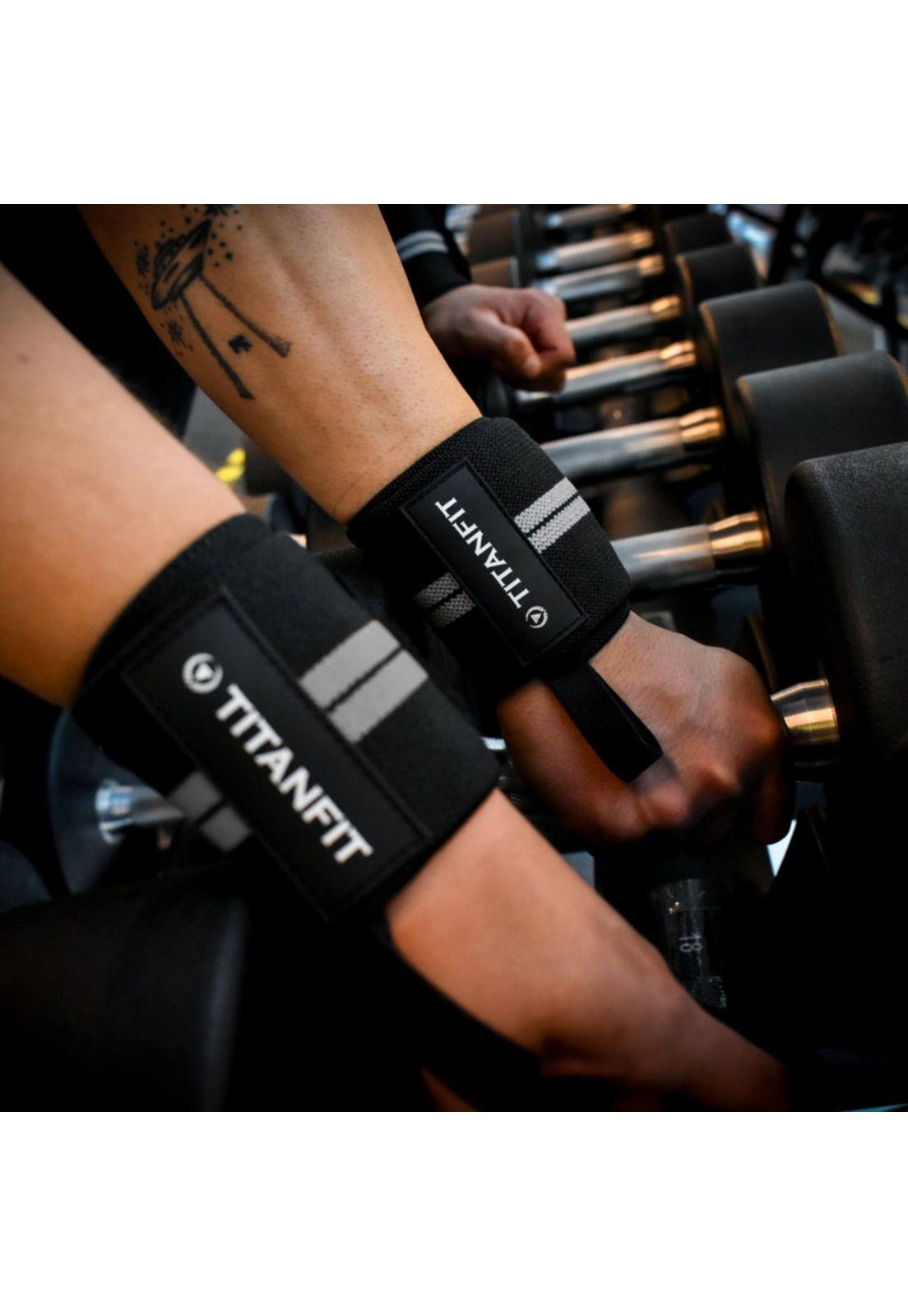 Muñequera Ankyle Gris TitanFit-7