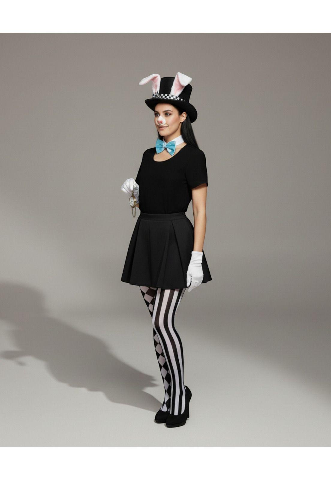 Disfraz Conejo Blanco Alicia País Las Maravillas Con Accesorios-3