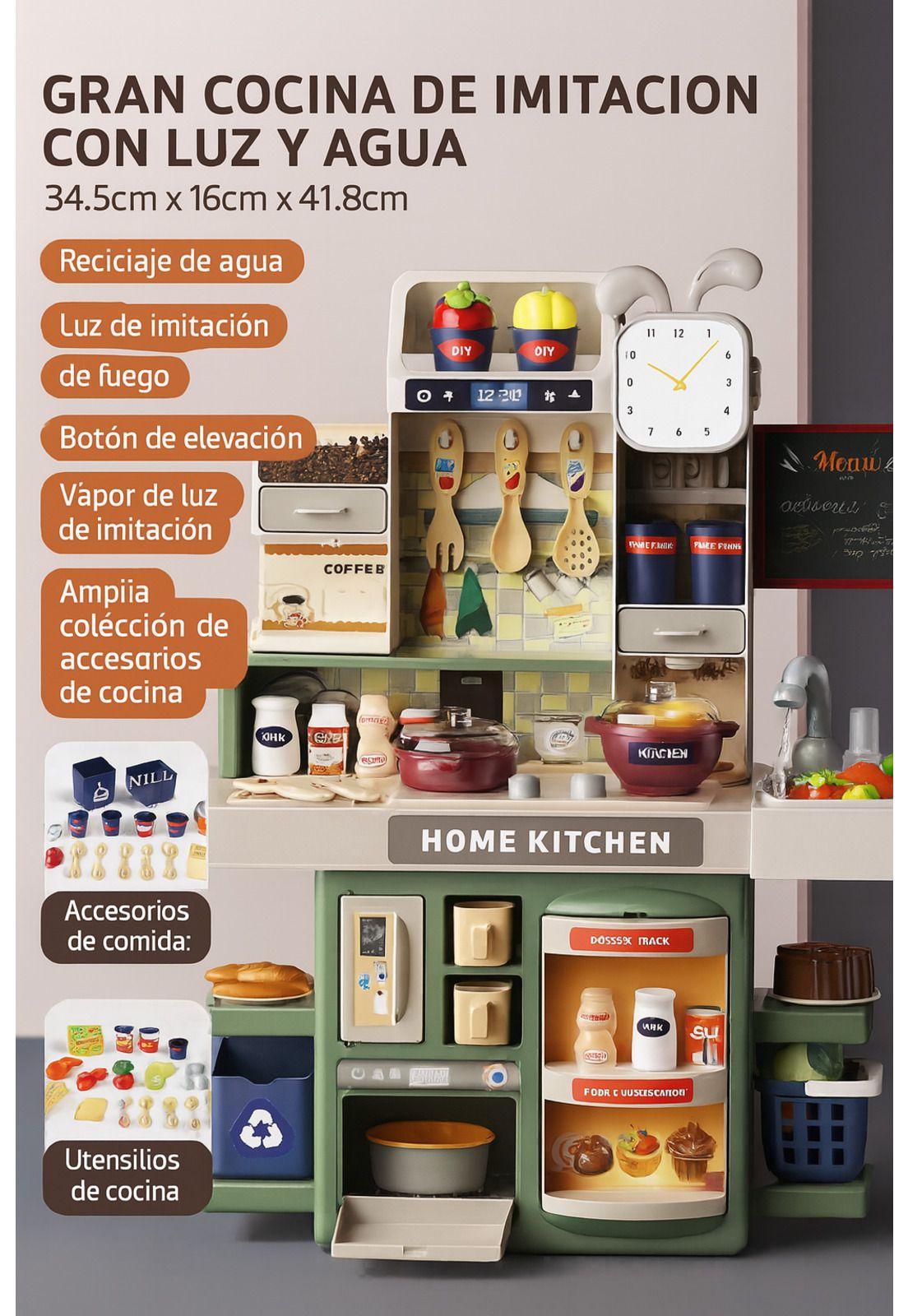 Juguete Cocina Electrica 26 Piezas-4