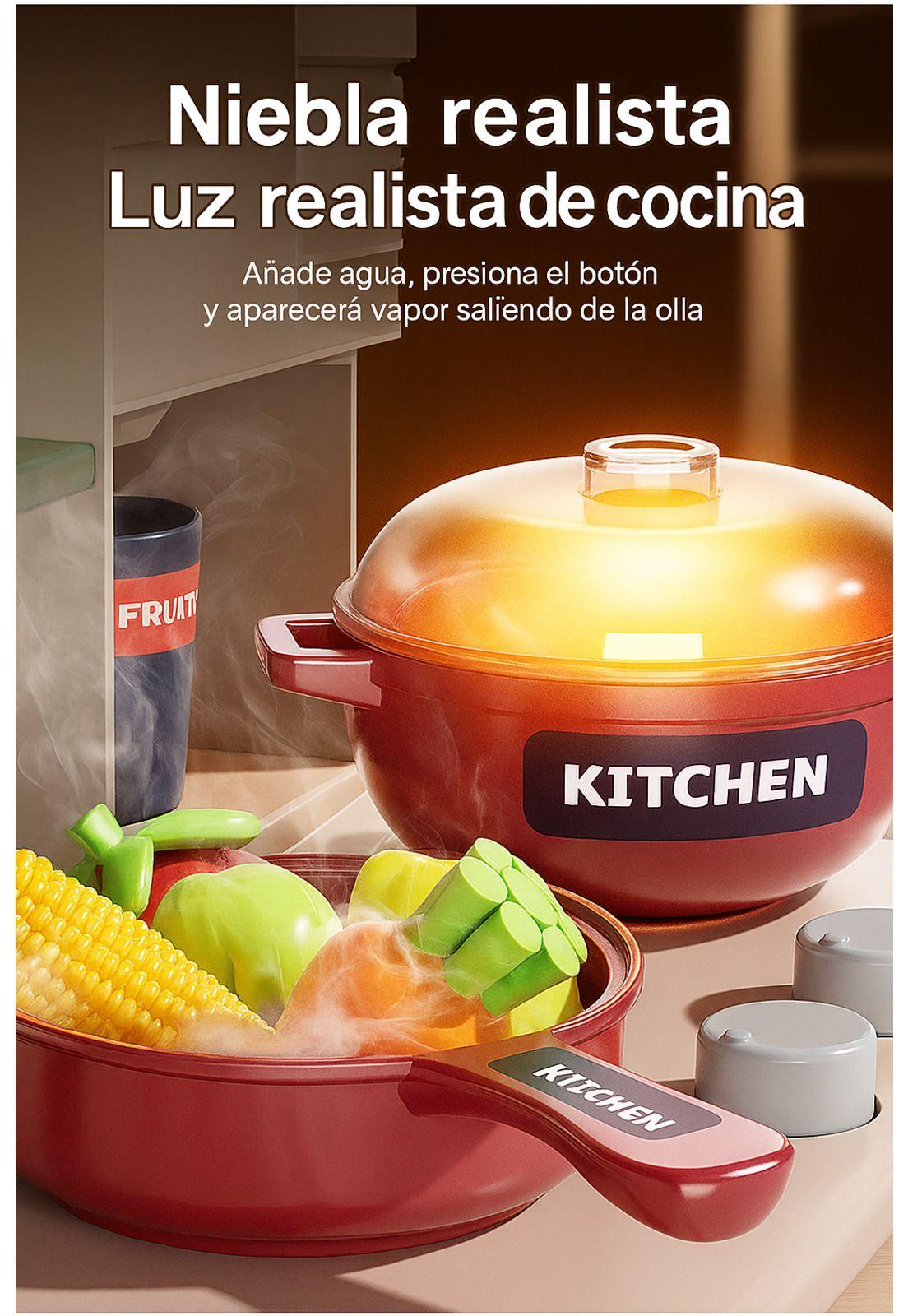 Juguete Cocina Electrica 26 Piezas-5