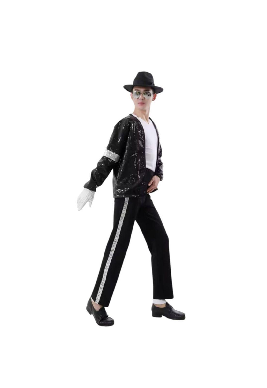 Cosplay Disfraz Michael Jackson Premium Completo-0