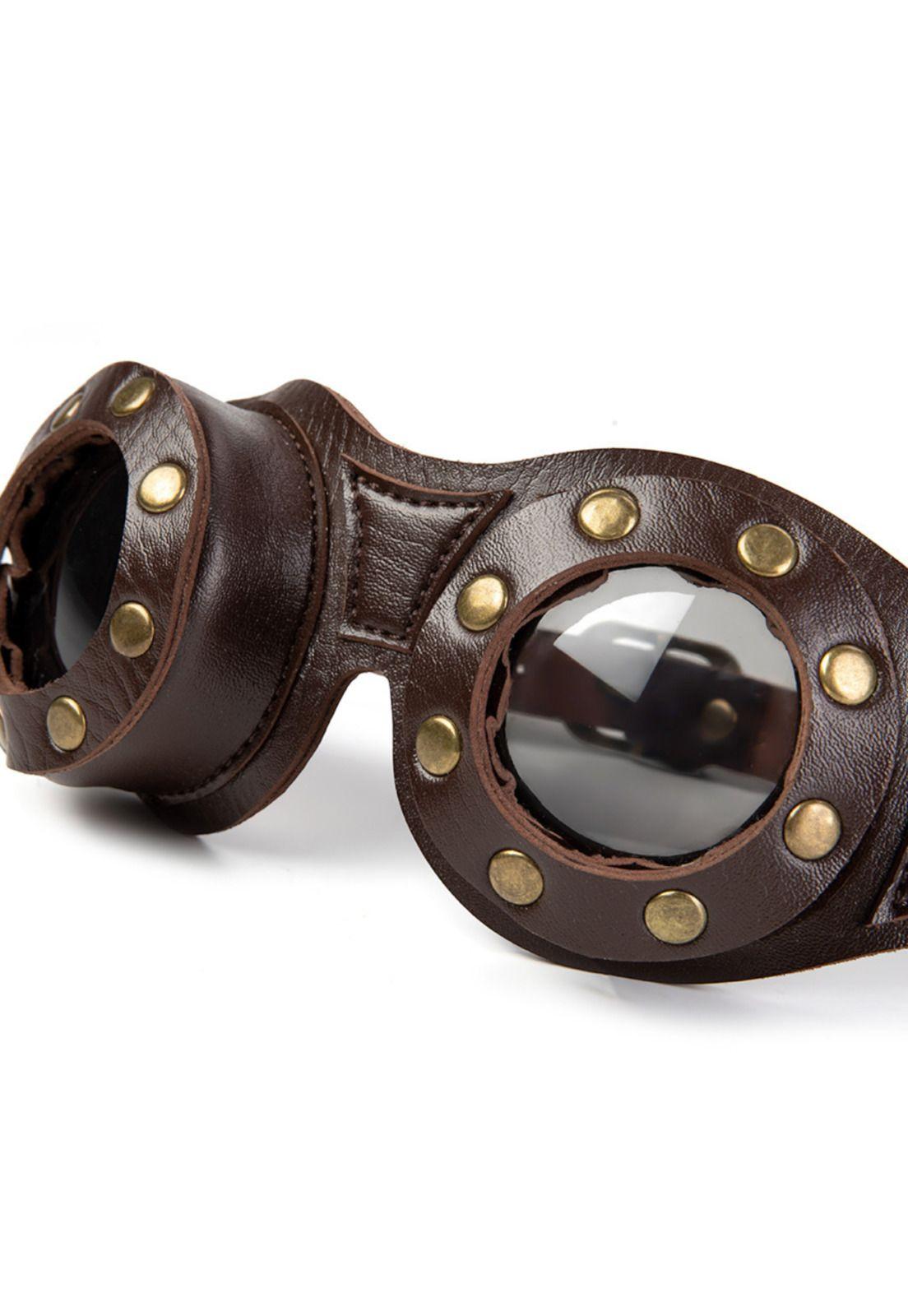 Gafas Lentes Steampunk Retro Vintage Cosplay Fantasía-6