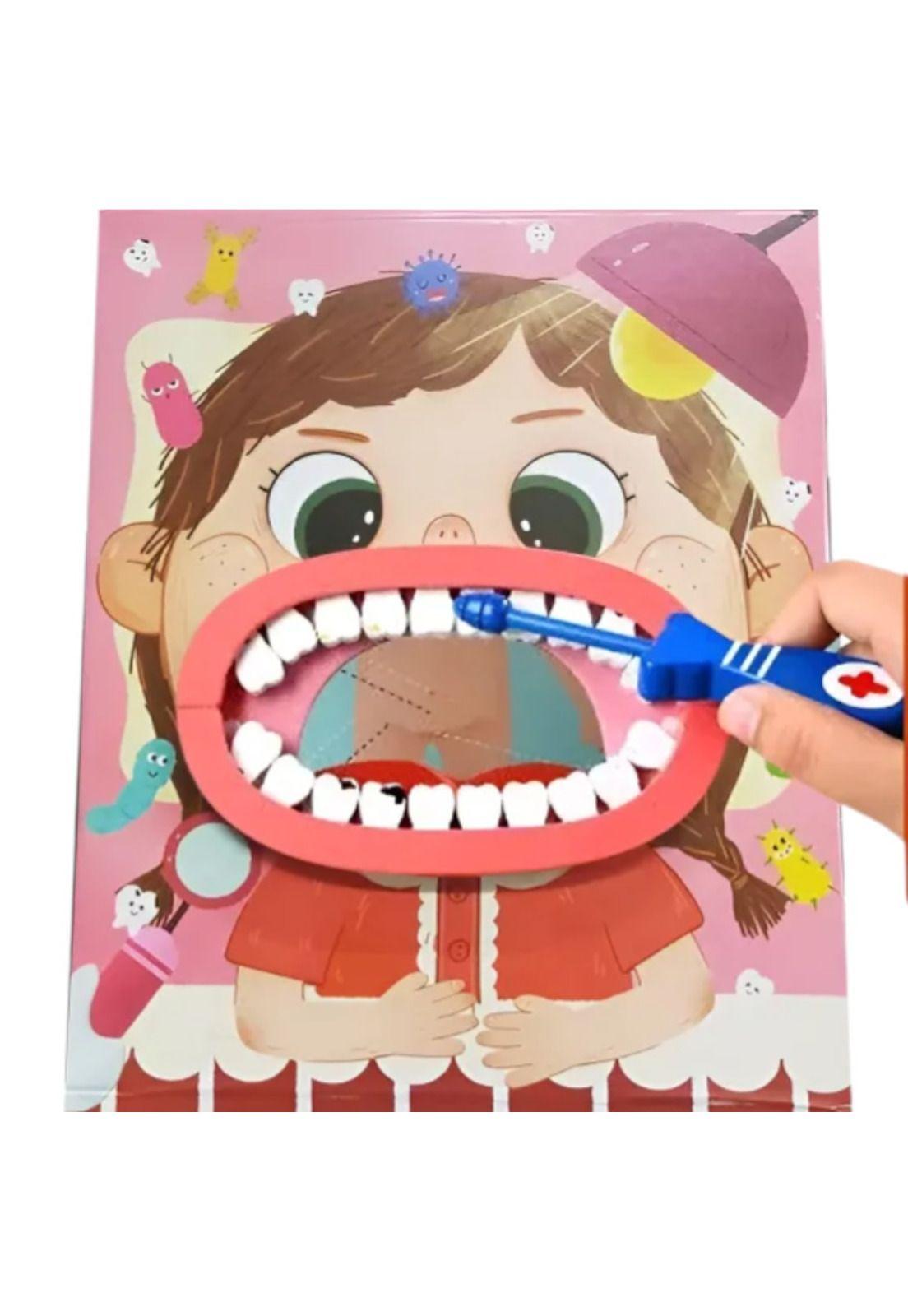 Juego De Roles Dentista Set Odontólogo Niños Premium-2