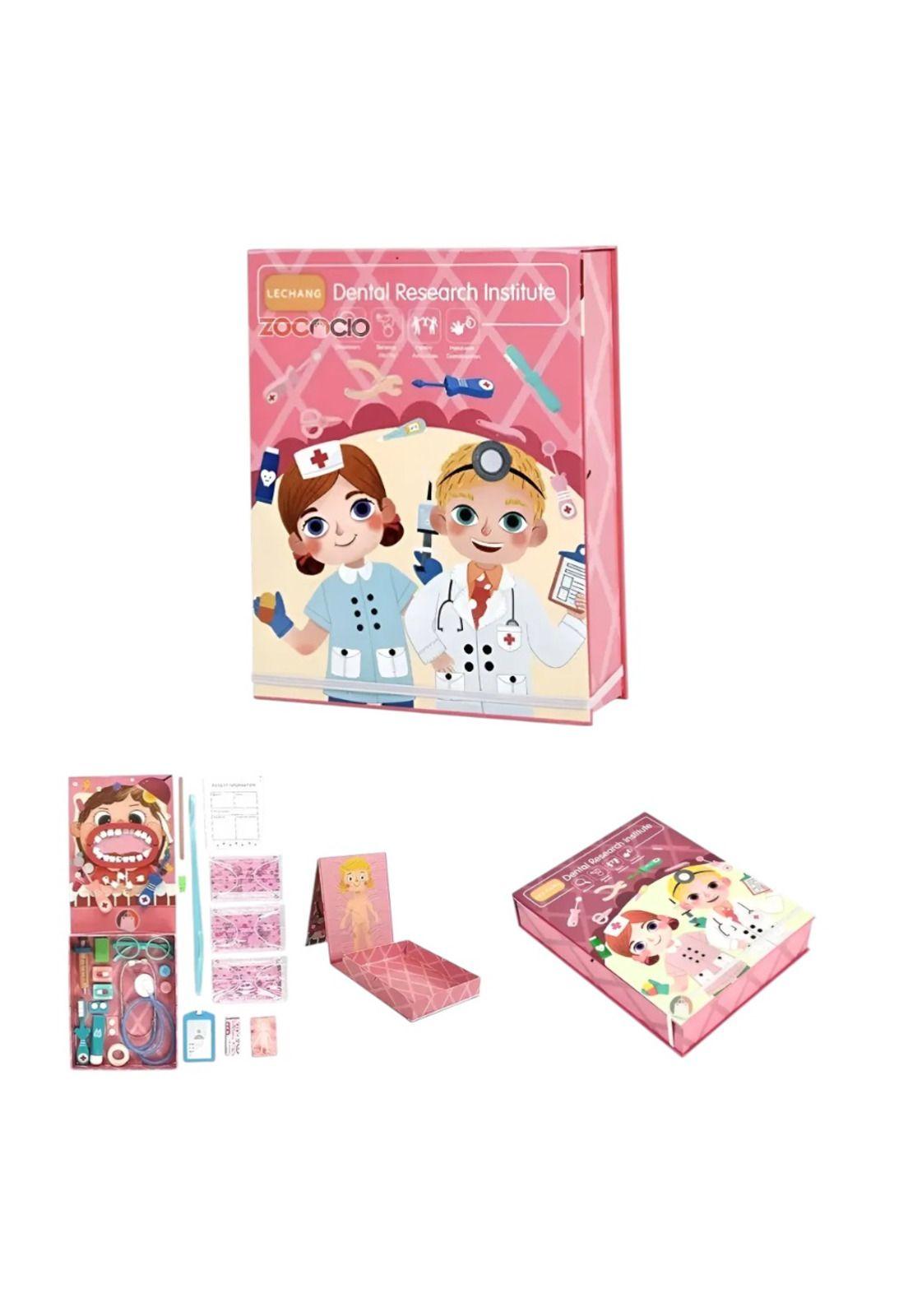 Juego De Roles Dentista Set Odontólogo Niños Premium-3