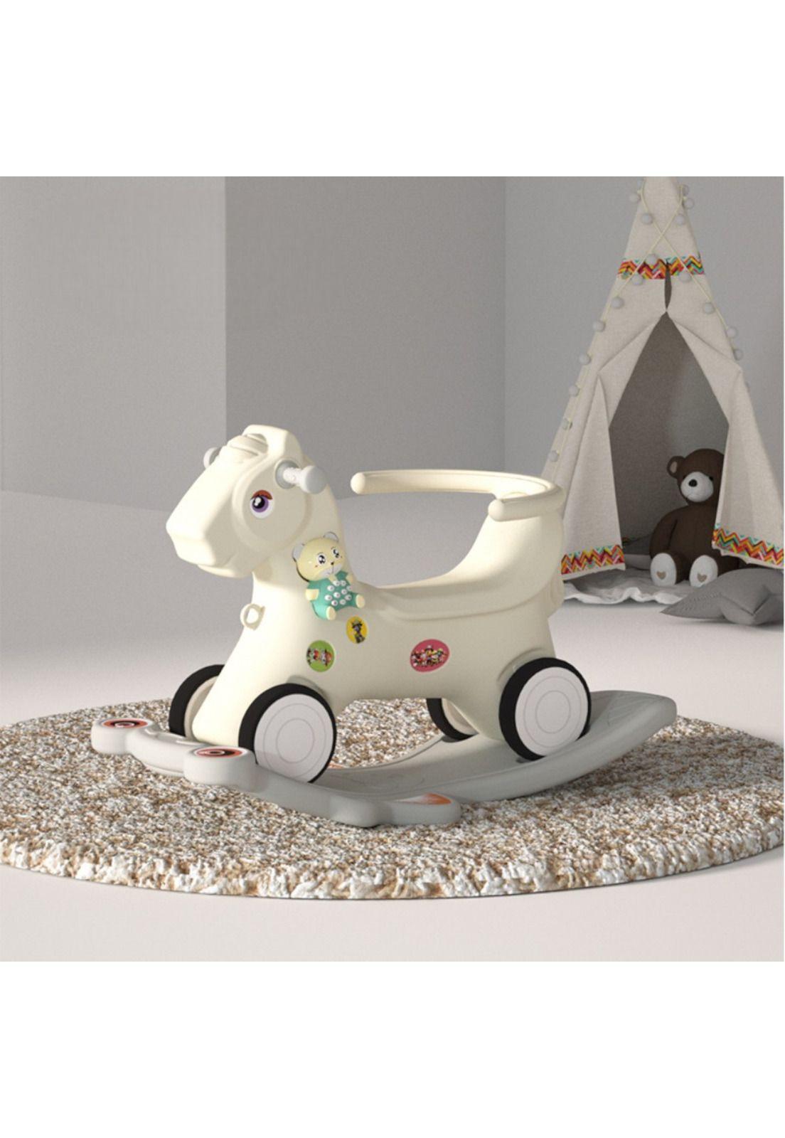 Balancin Caballito De Plastico Infantil Niño-2