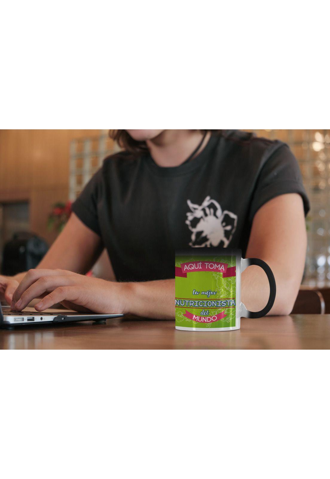 Taza Mágica Para Nutricionista Personalizado-3