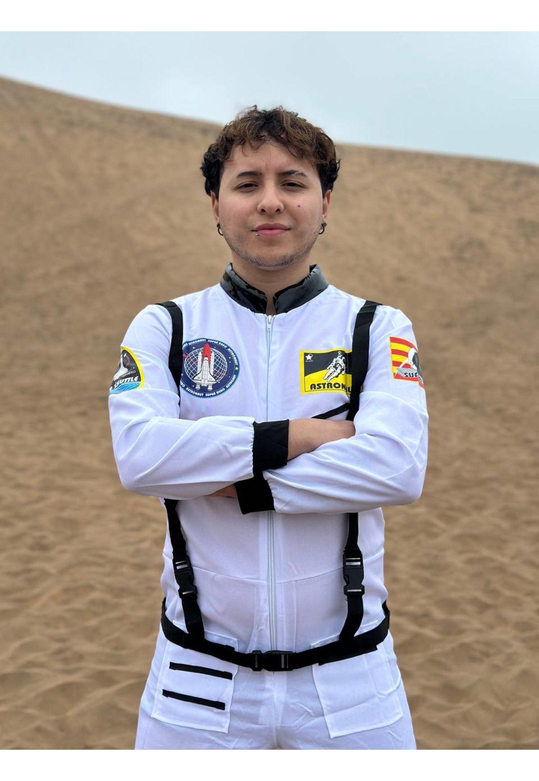 Disfraz Astronauta Cosplay Juego Rol Traje Espacial Adulto-1