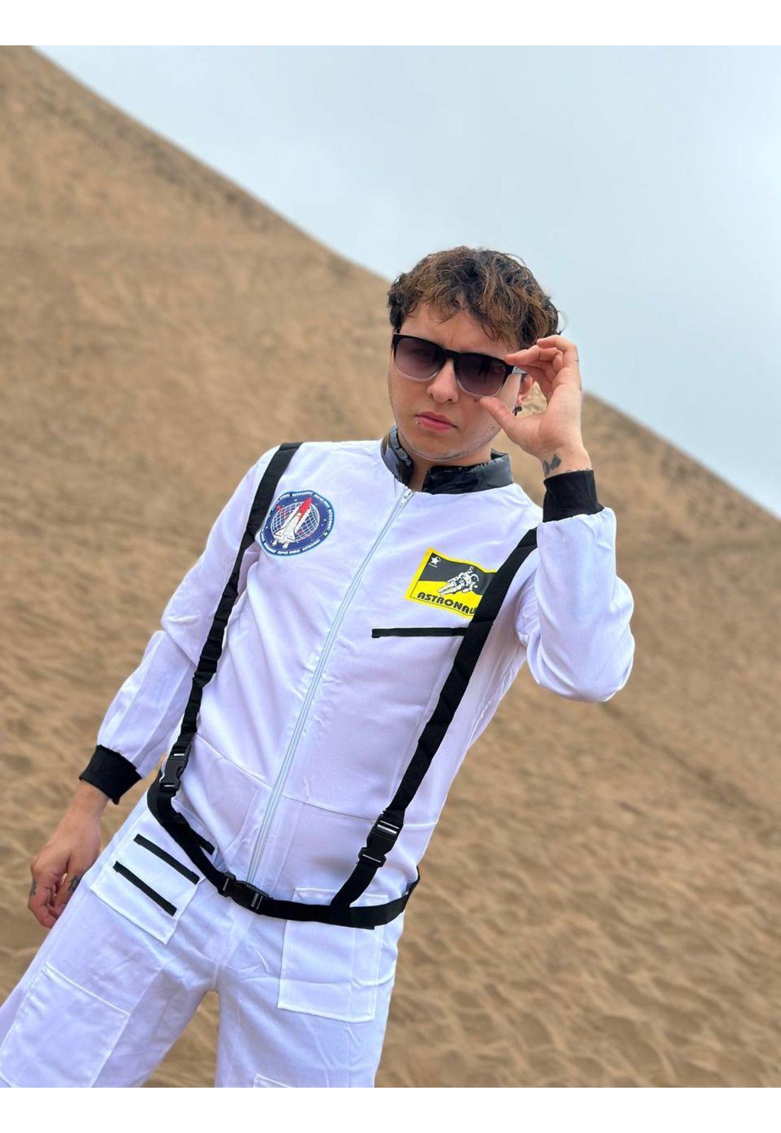 Disfraz Astronauta Cosplay Juego Rol Traje Espacial Adulto-2