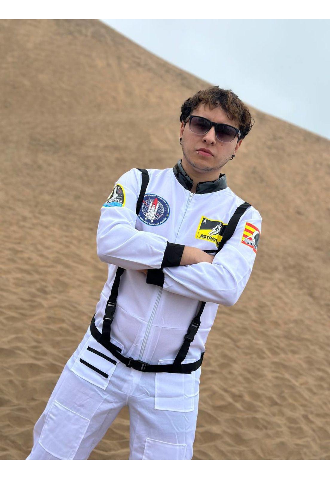 Disfraz Astronauta Cosplay Juego Rol Traje Espacial Adulto-3