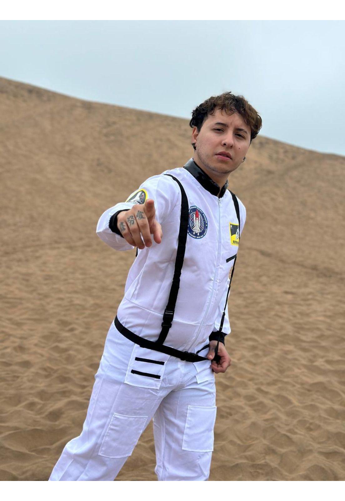Disfraz Astronauta Cosplay Juego Rol Traje Espacial Adulto-4