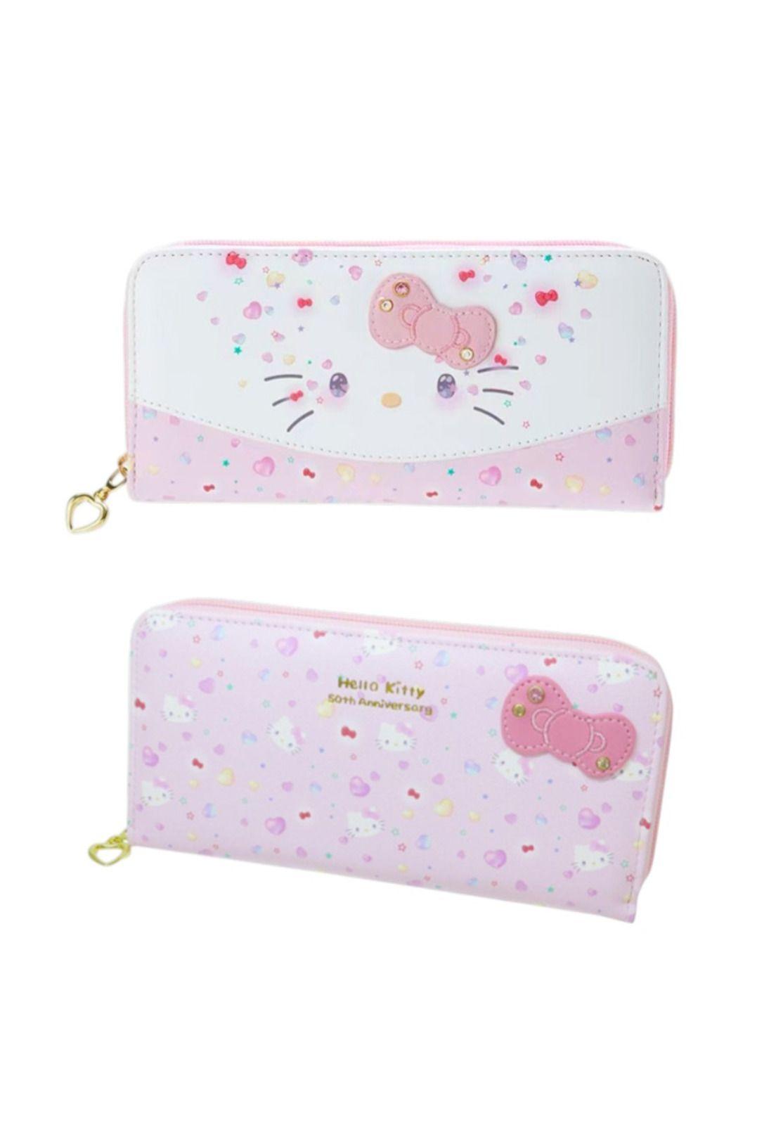 Billetera Monedero Tarjetero Hello Kitty Kawwaii Regalo.-0