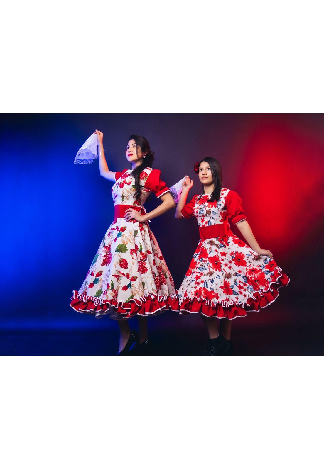 Vestidos De Huasa De Chinita Niña Fiestas Patrias-1