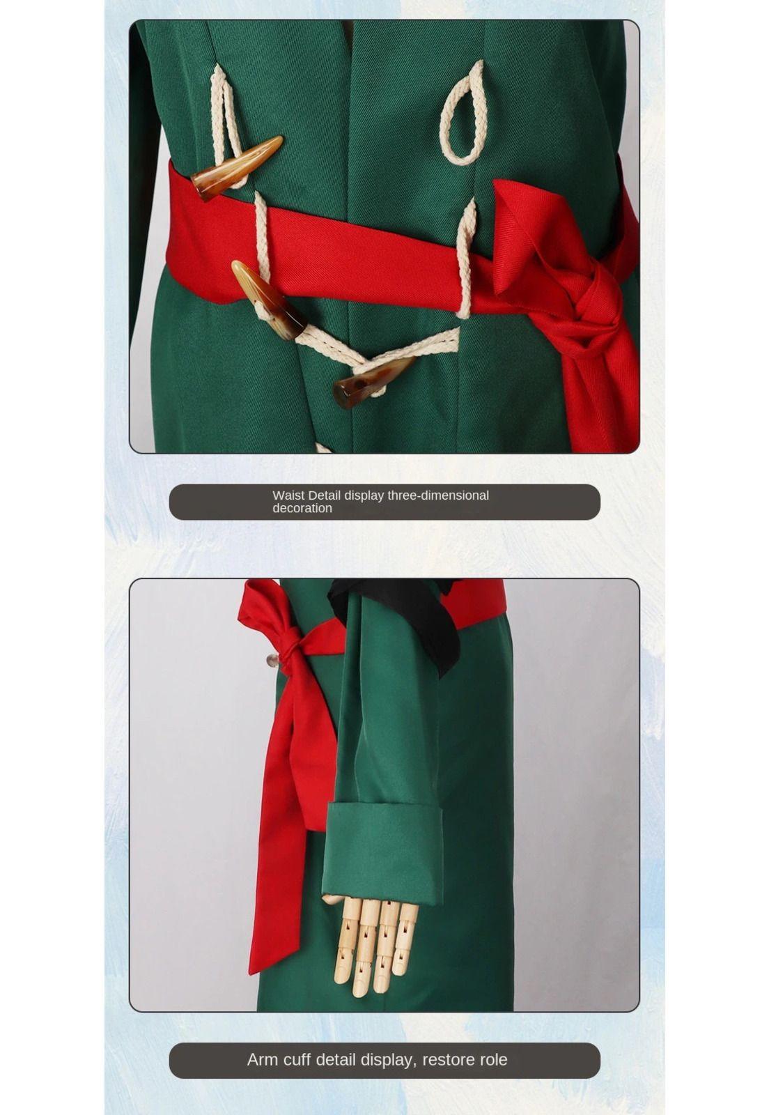 Disfraz Cosplay Roronoa Zoro One Piece-4