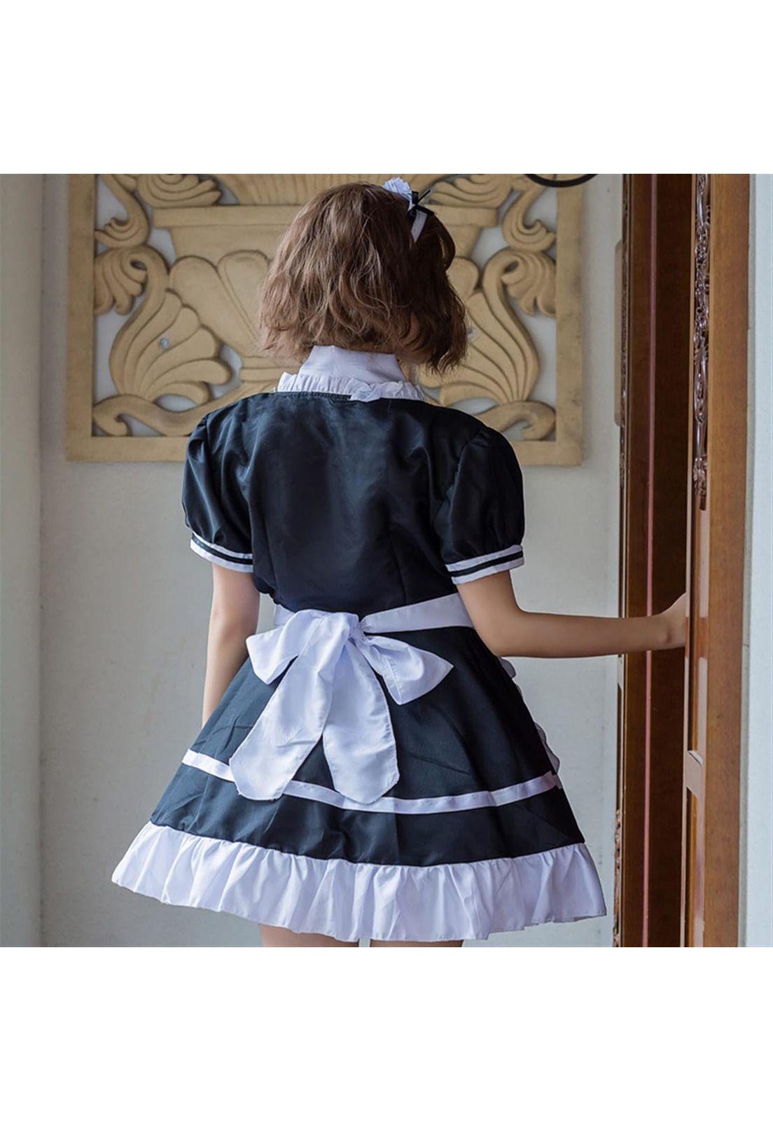 Disfraz Cosplay Lolita Maid Sirvienta Japonesa-3