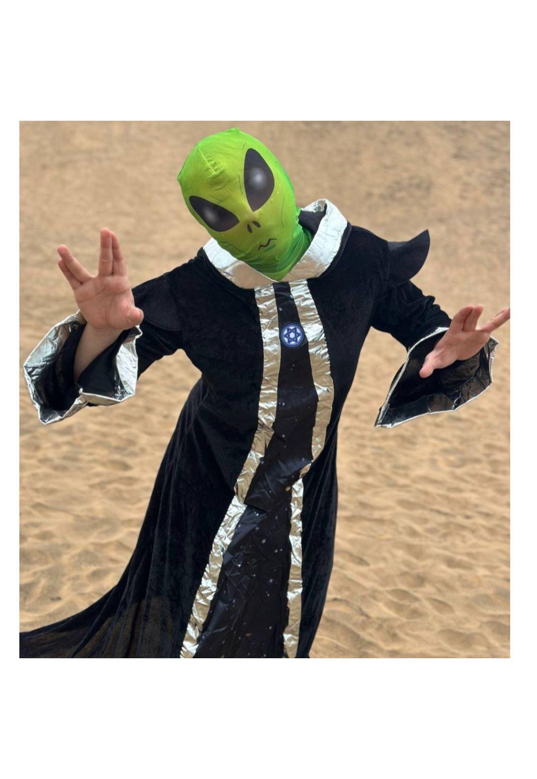 Disfraz De Extraterrestres Cosplay Stardy Verde Adulto-3